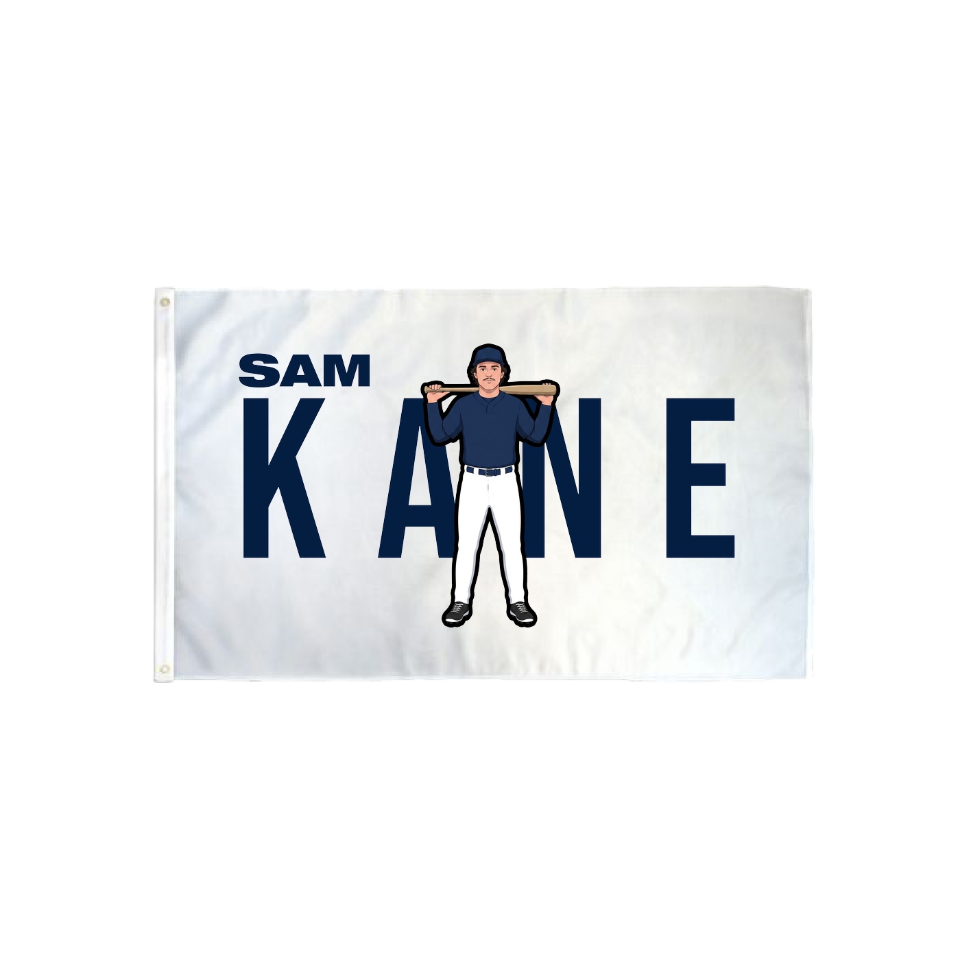 3x5 Flag — Player Name in Classic