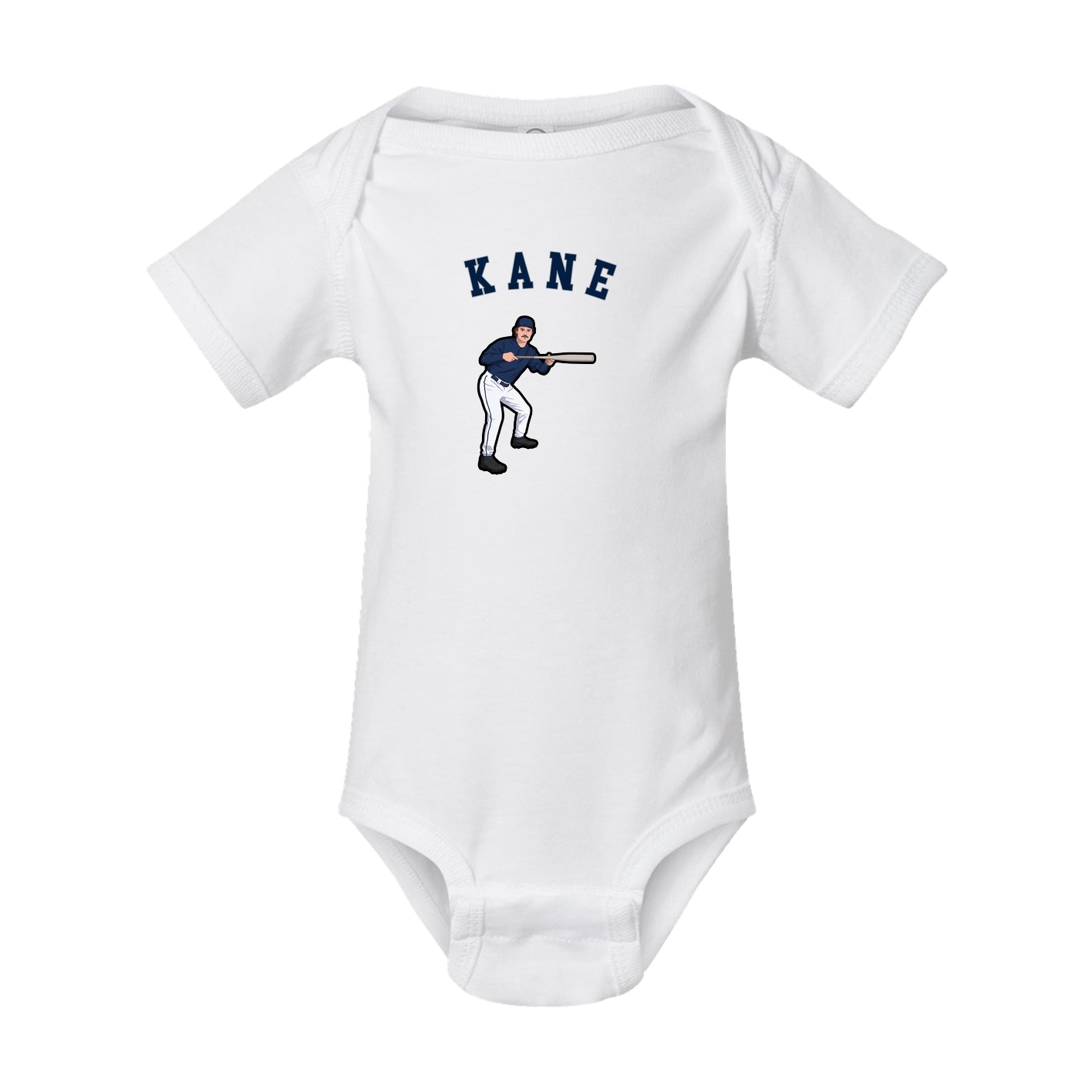 Baby Onesie — Shirsey Arch in White