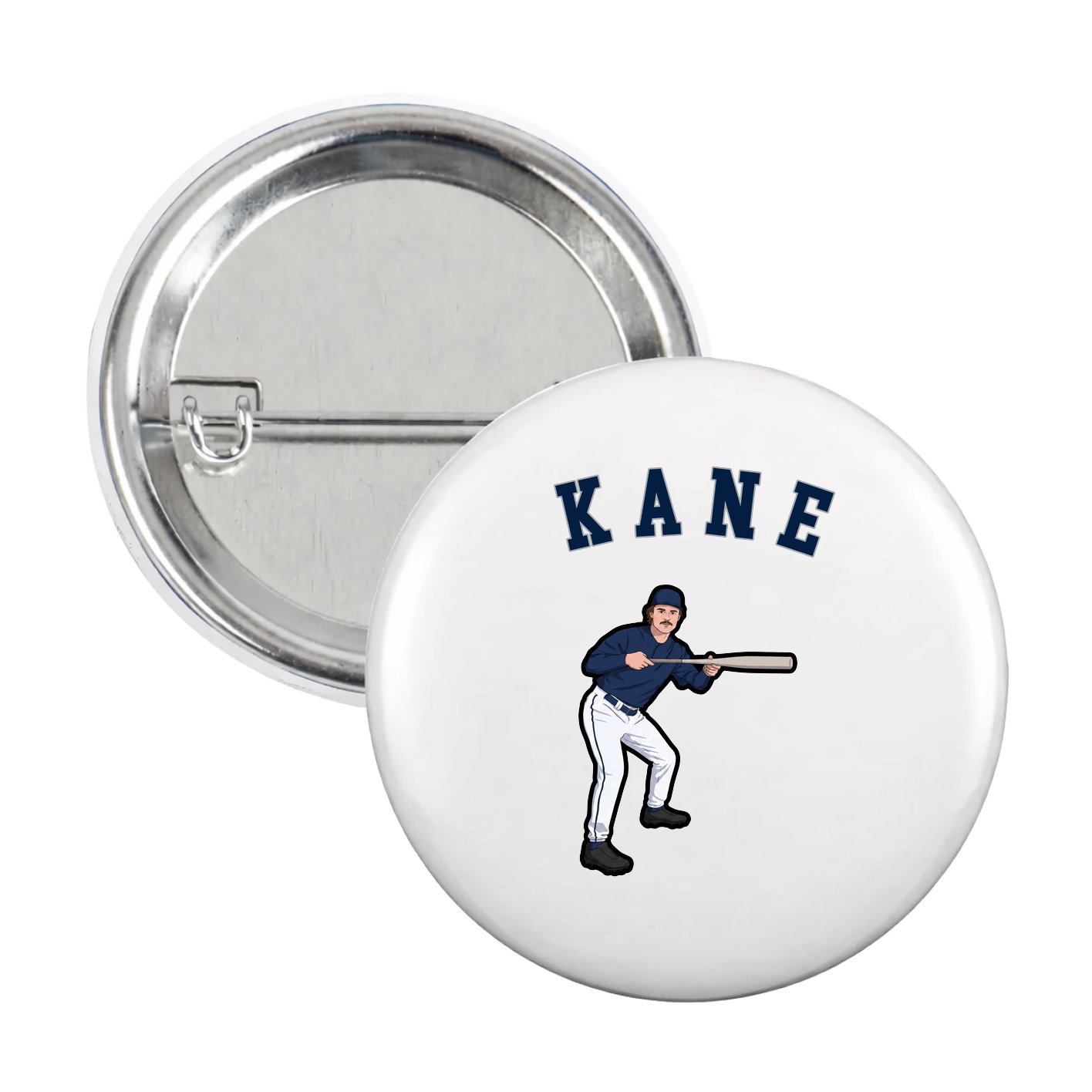 Game Day Button — Shirsey Arch in White