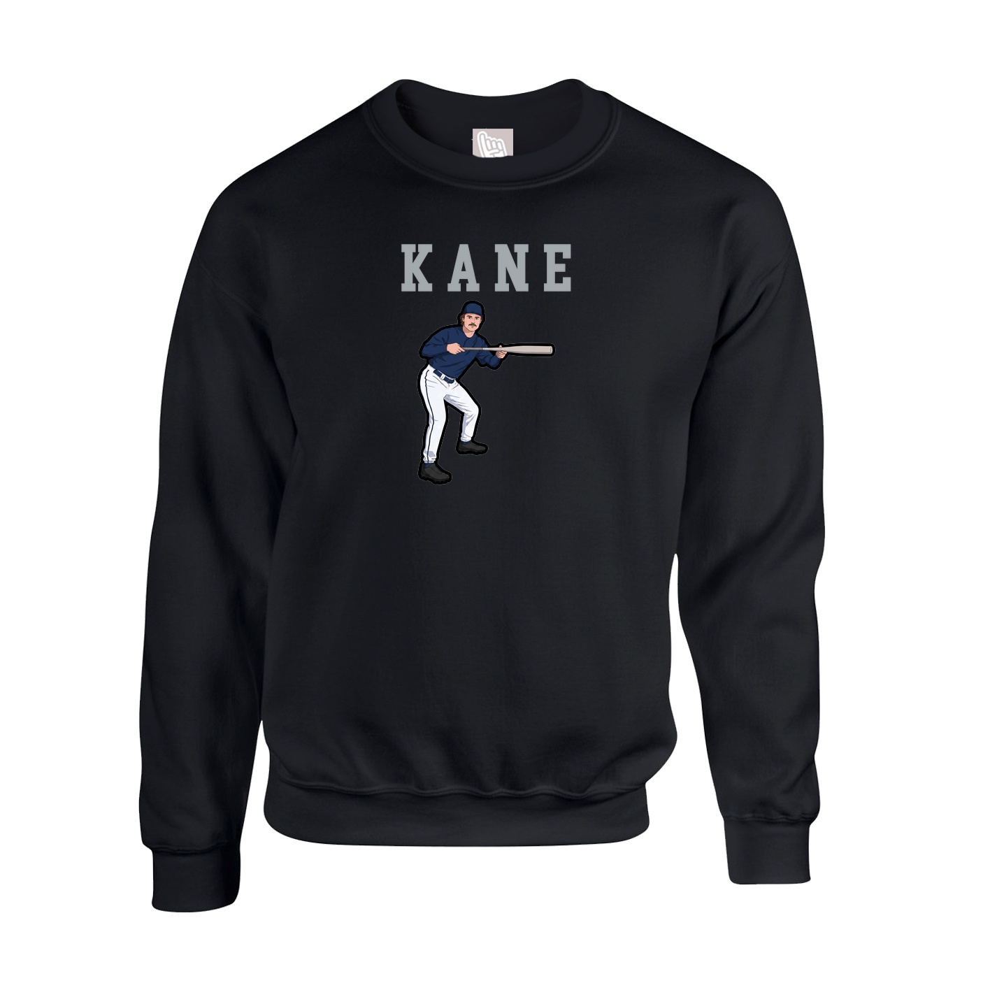Fleece Crew — Shirsey in Black