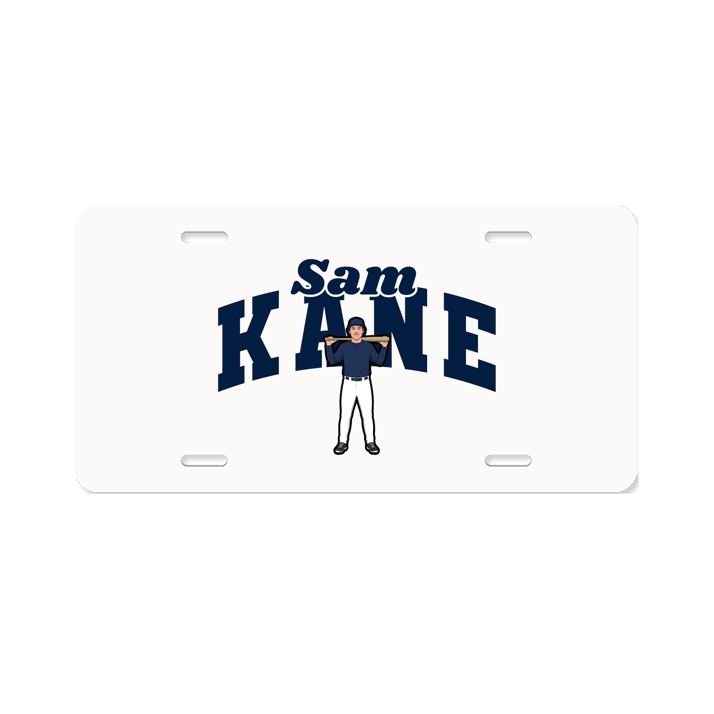 License Plate — Signature Arch in Classic