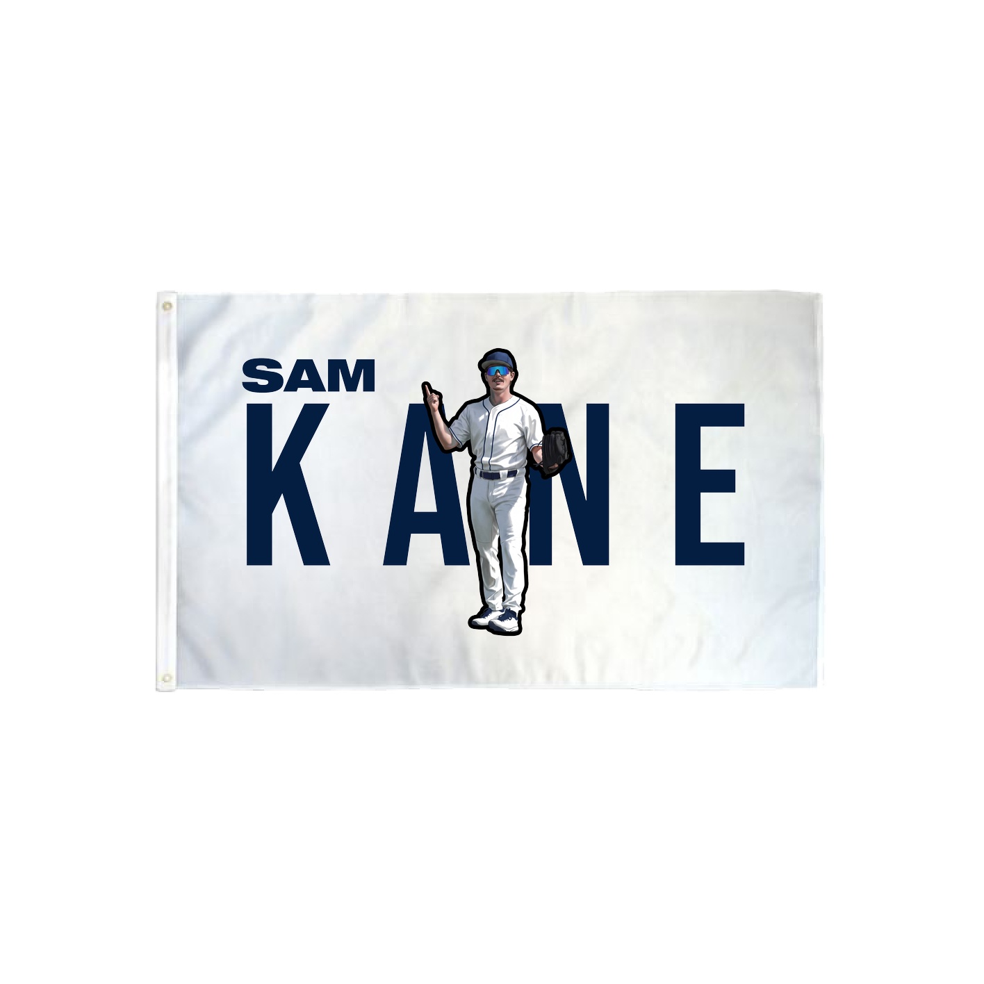 3x5 Flag — Player Name in Classic
