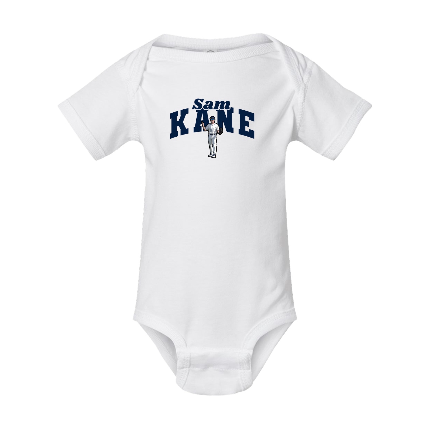 Baby Onesie — Signature Arch in White