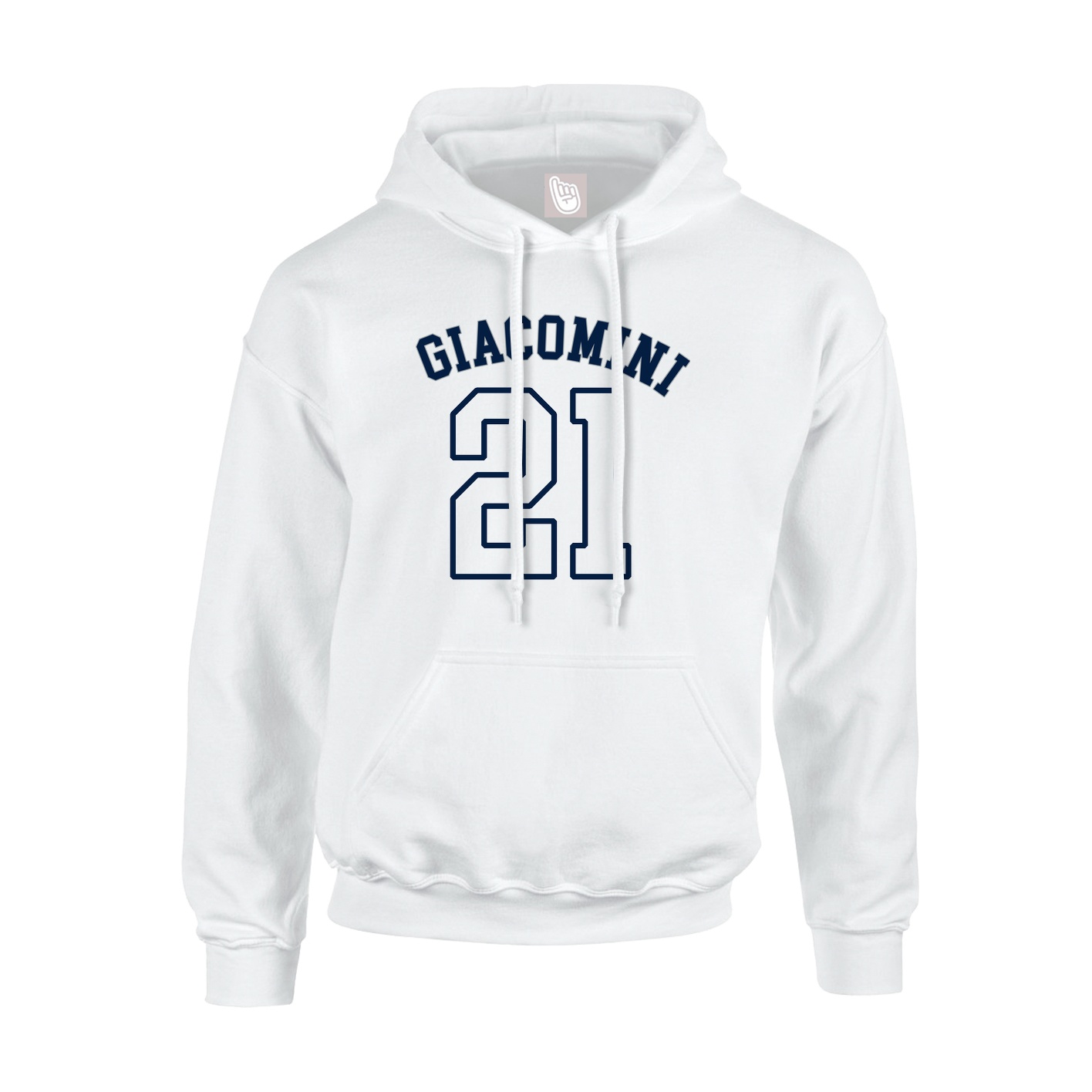 Hoodie — Shirsey Arch in White
