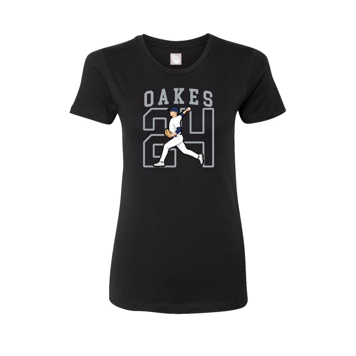 Fitted Women's Tee — Shirsey in Black