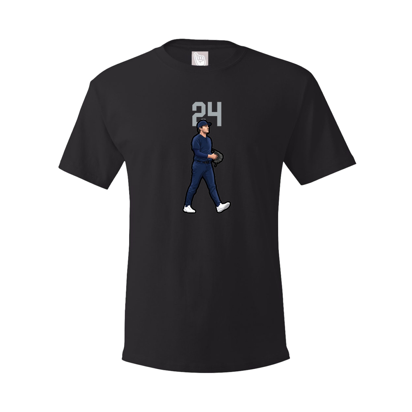 Tee — Number Top in Black