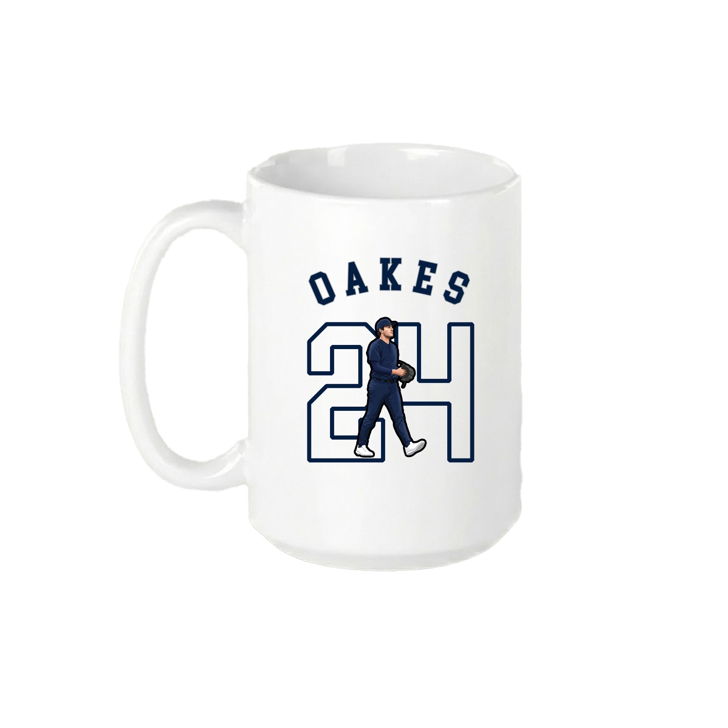 15oz Coffee Mug — Shirsey Arch in White