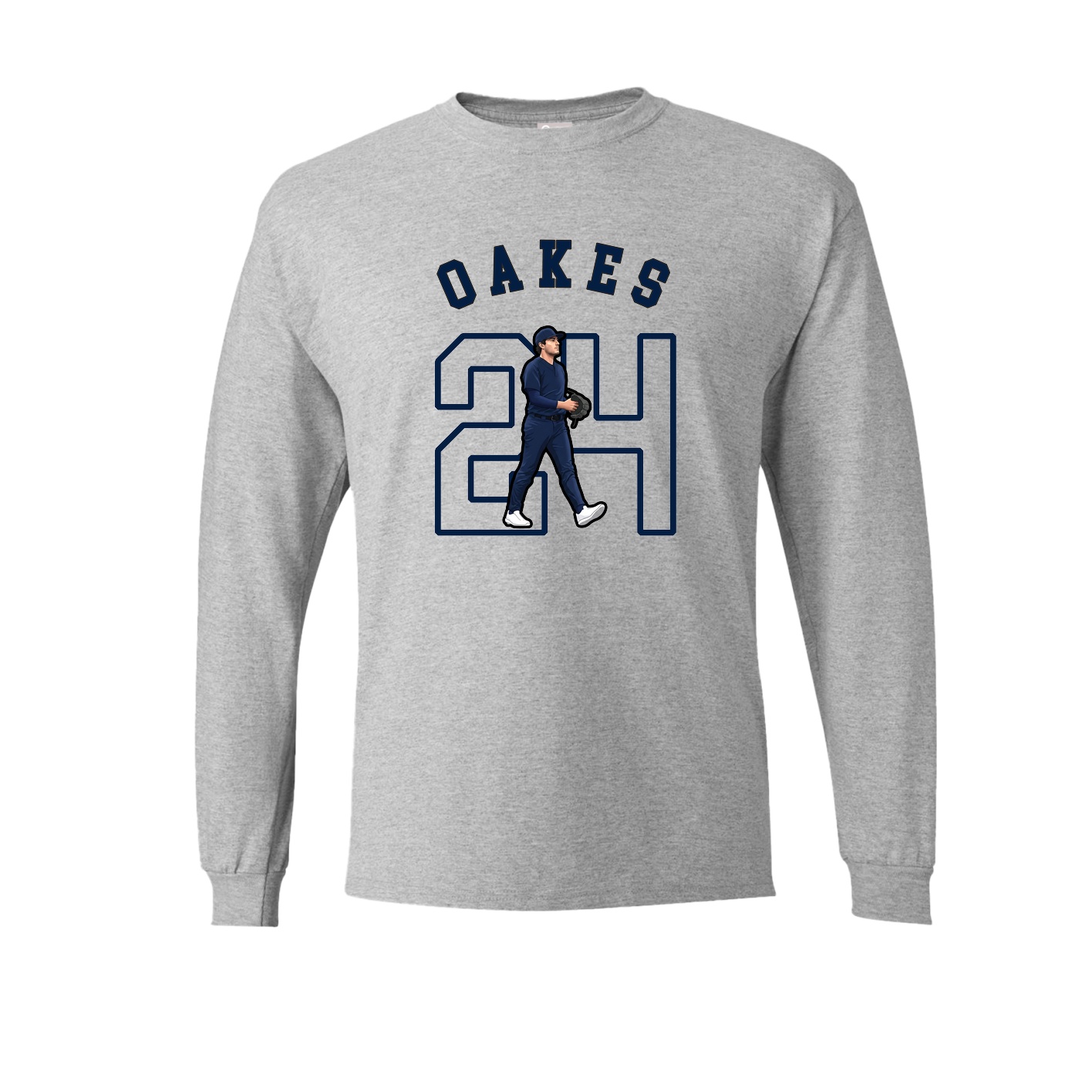 Long Sleeve Tee — Shirsey Arch in Grey
