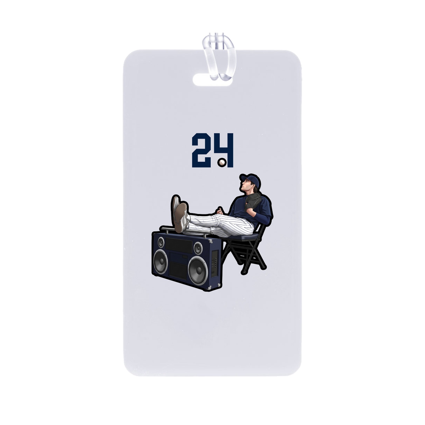 Bag Tag — Number Top in Classic