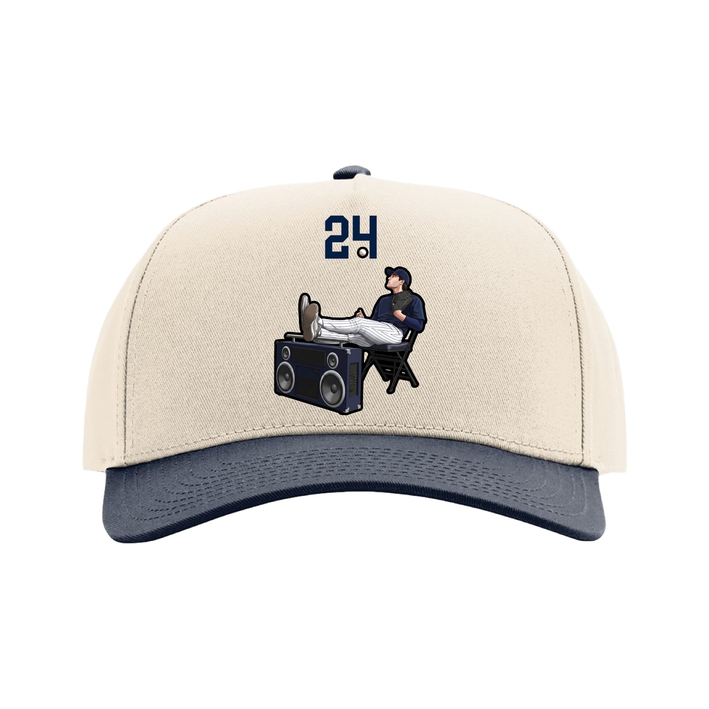 Full Fabric Five-Panel Champ Cap