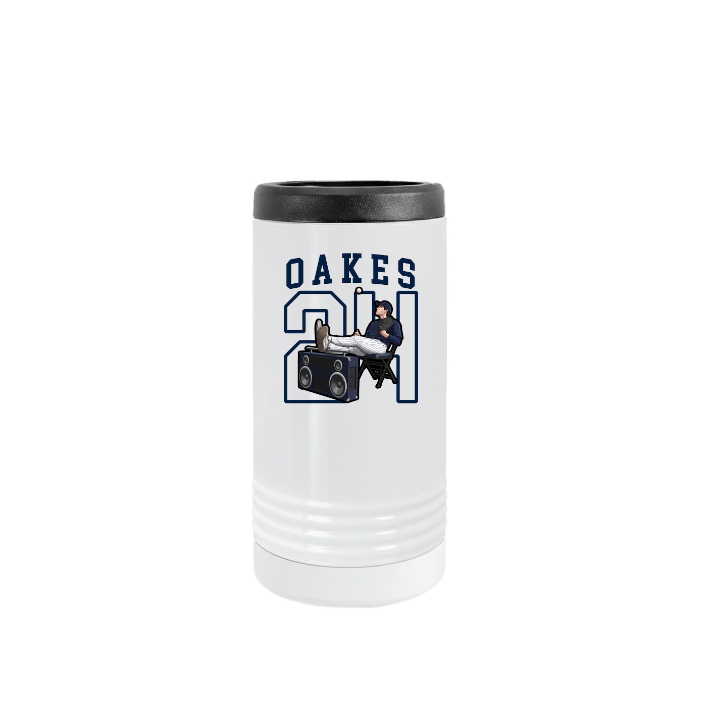 Slim Beverage Holder — Shirsey in White