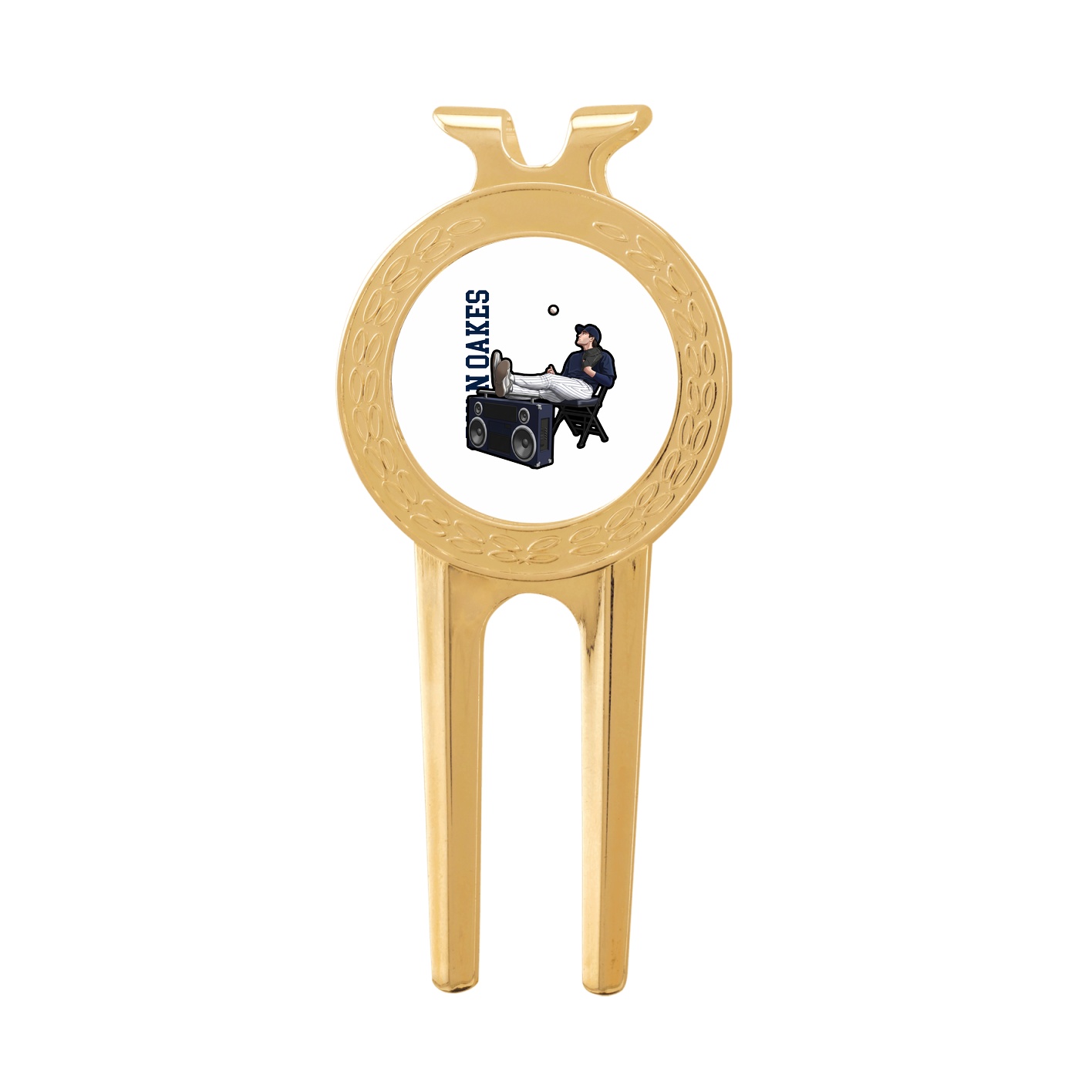 Divot Tool with Ball Marker — Name Vertical in Classic