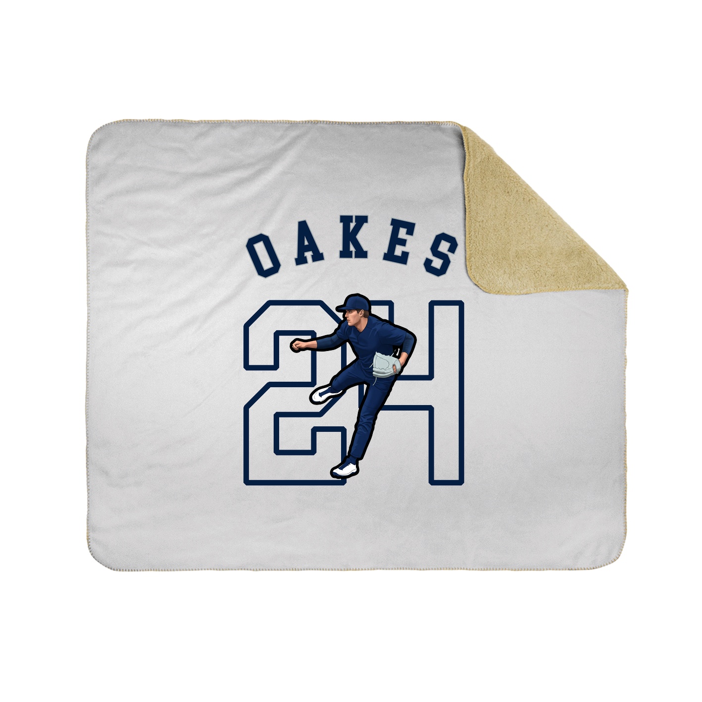 Throw Blanket — Shirsey Arch in White