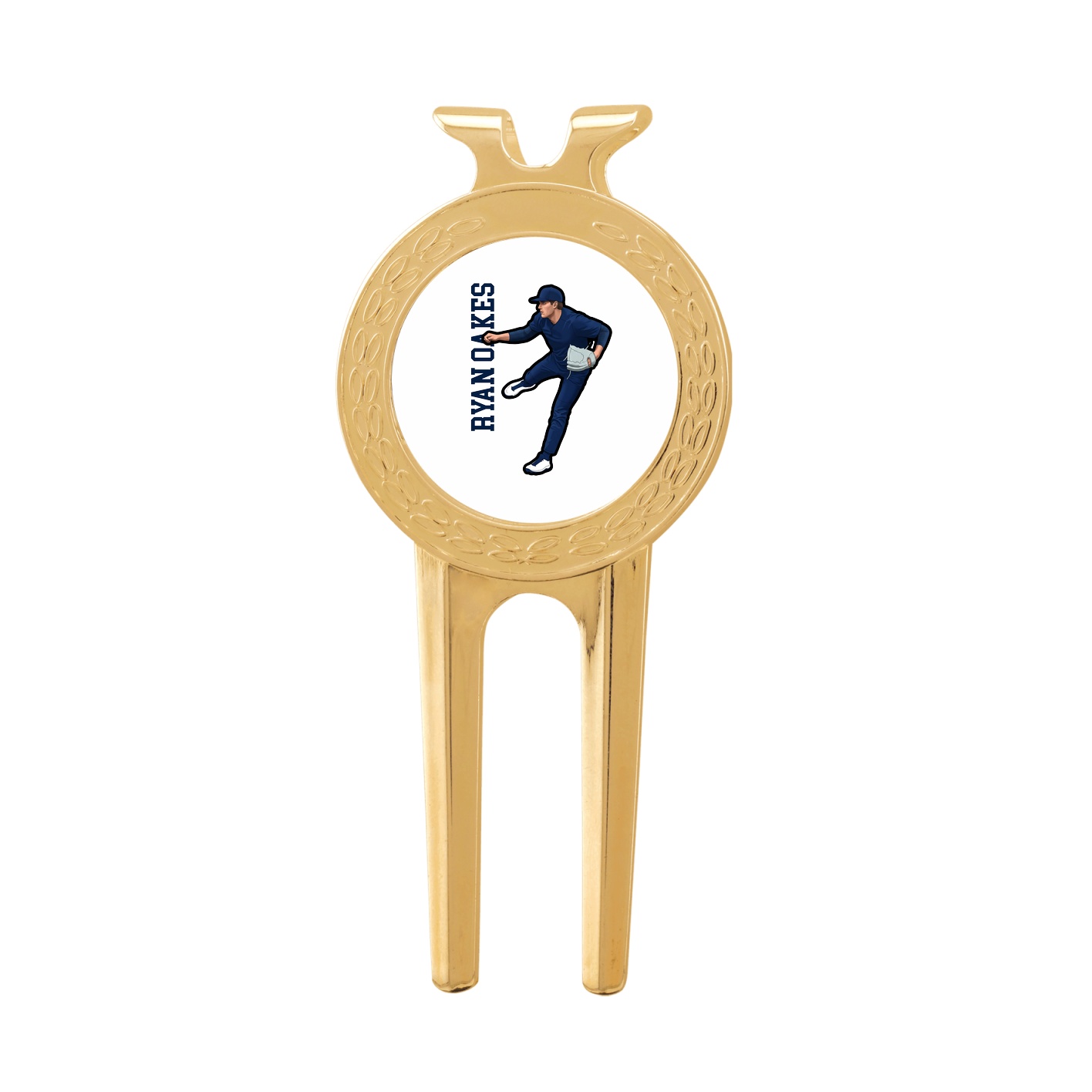 Divot Tool with Ball Marker — Name Vertical in Classic