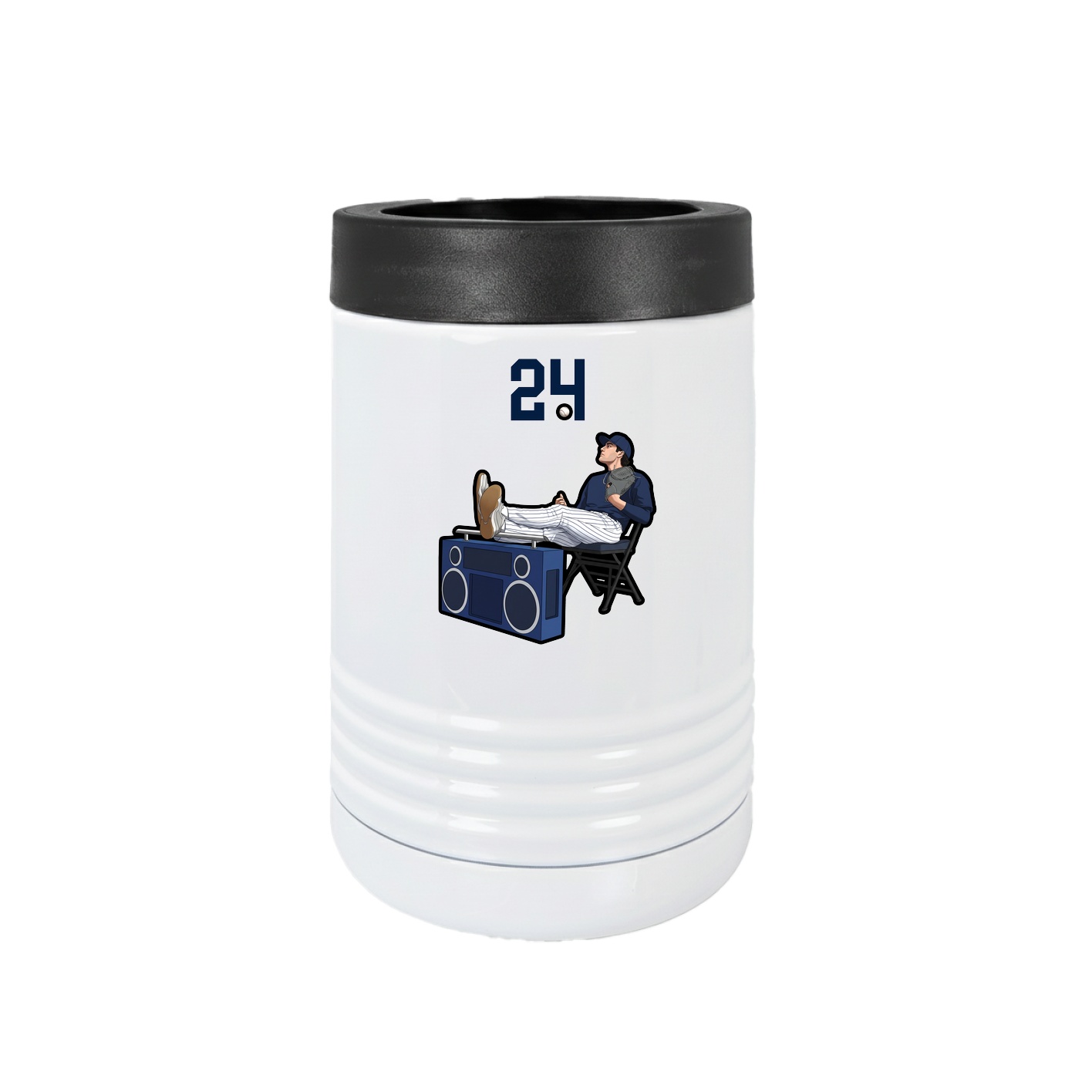 Beverage Holder — Number Top in White