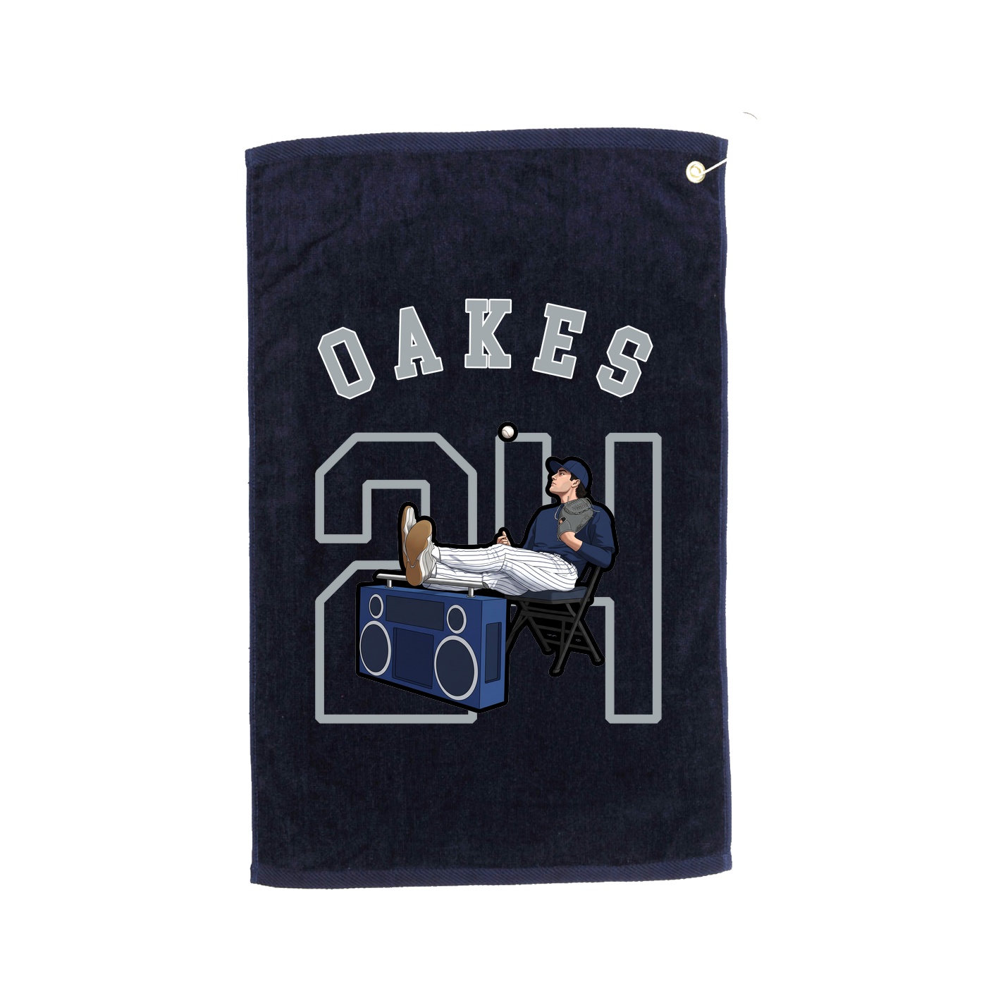 Golf Towel — Shirsey Arch in Navy