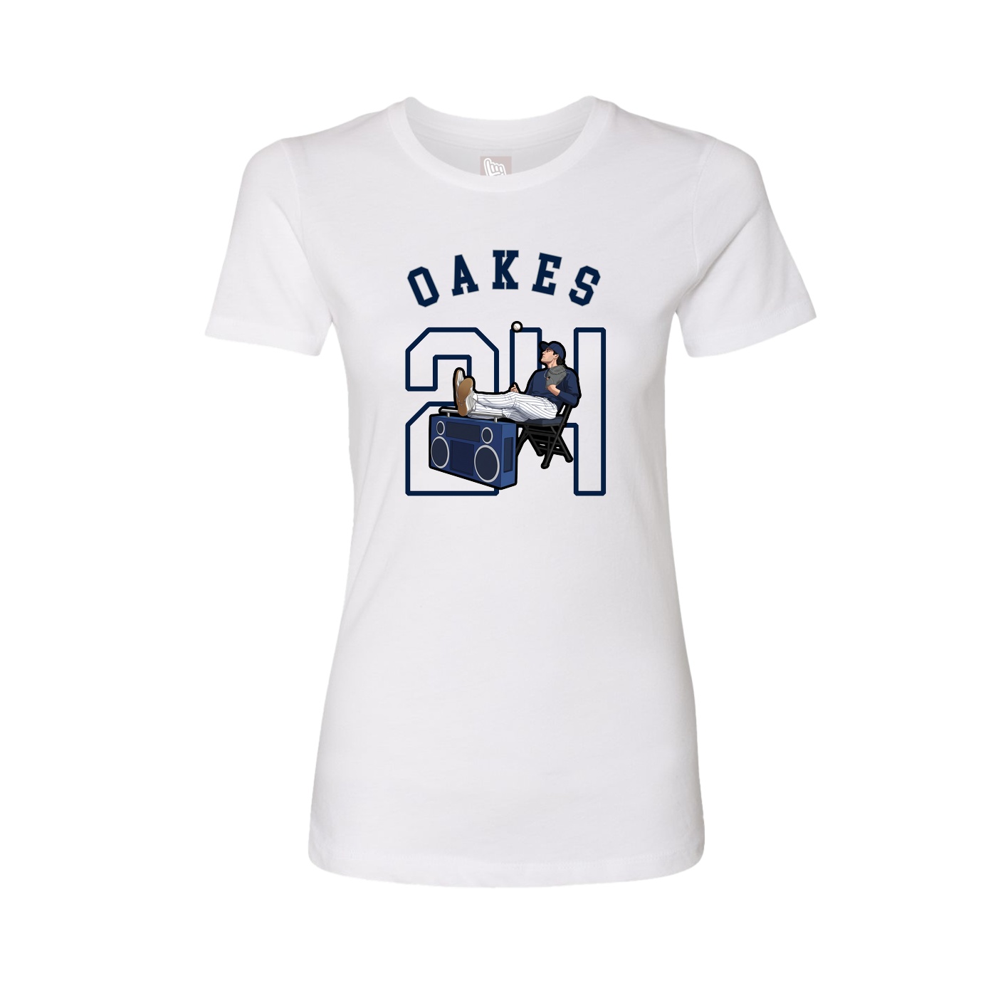 Womens Tee — Shirsey Arch in White