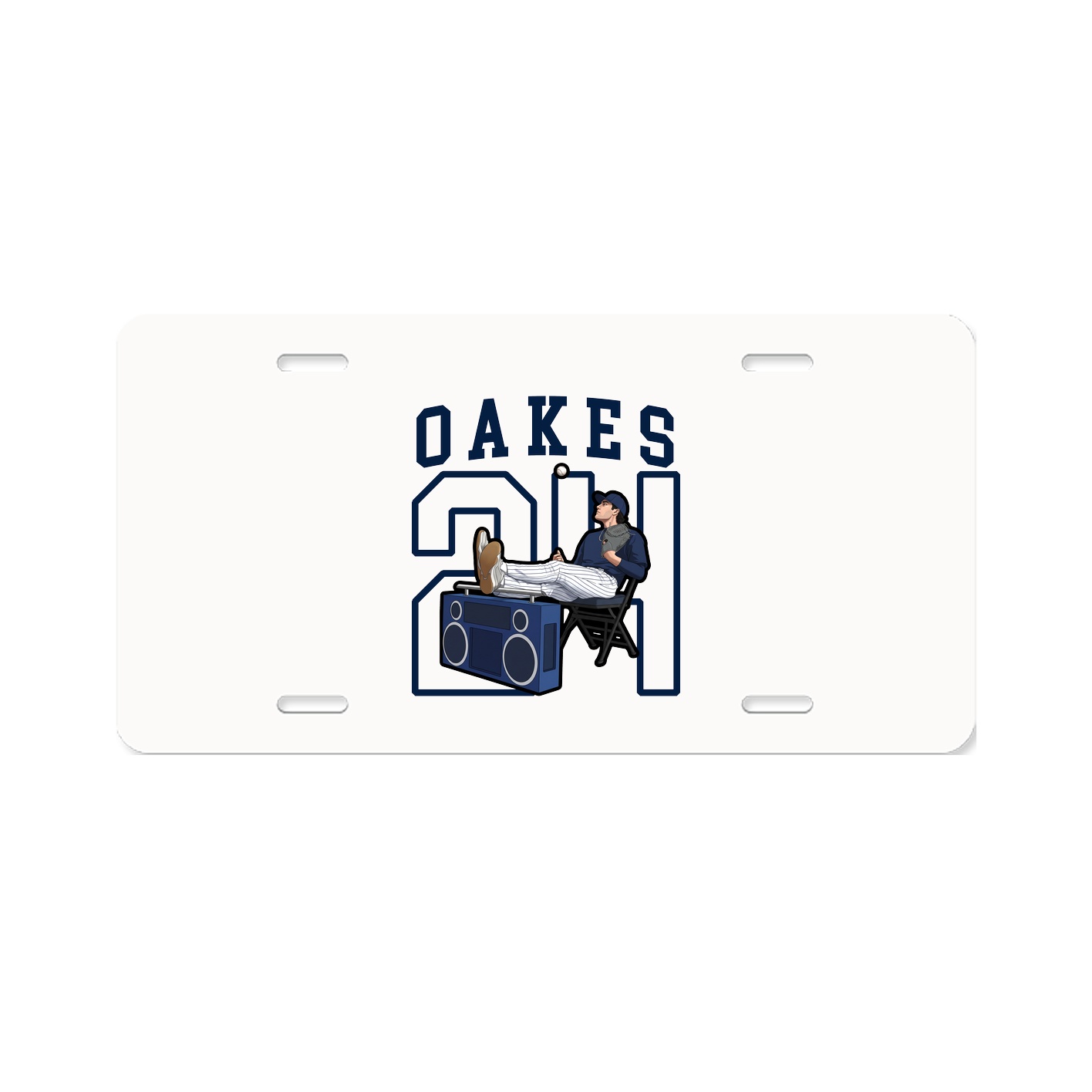 Aluminum License Plate