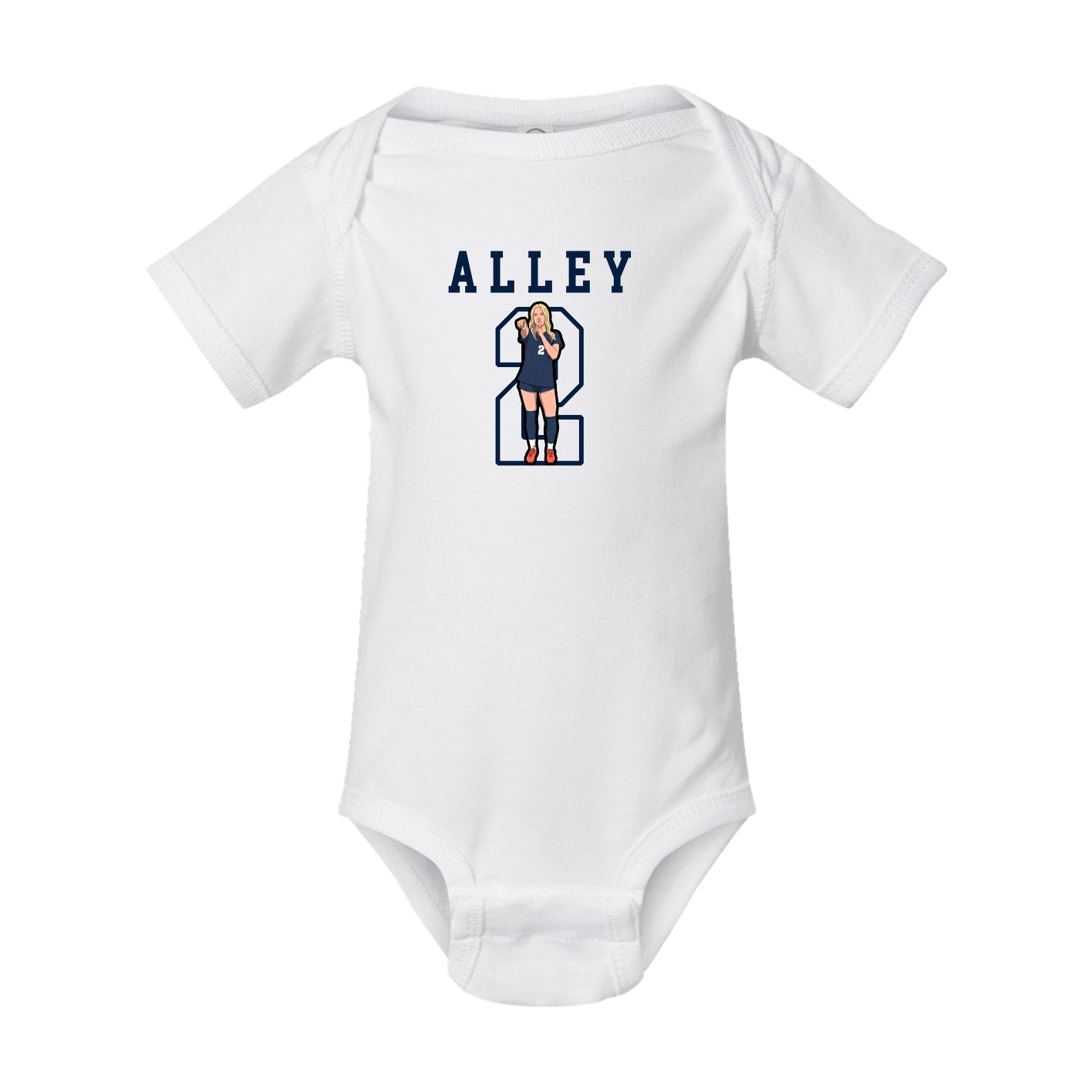 Baby Onesie — Shirsey in White