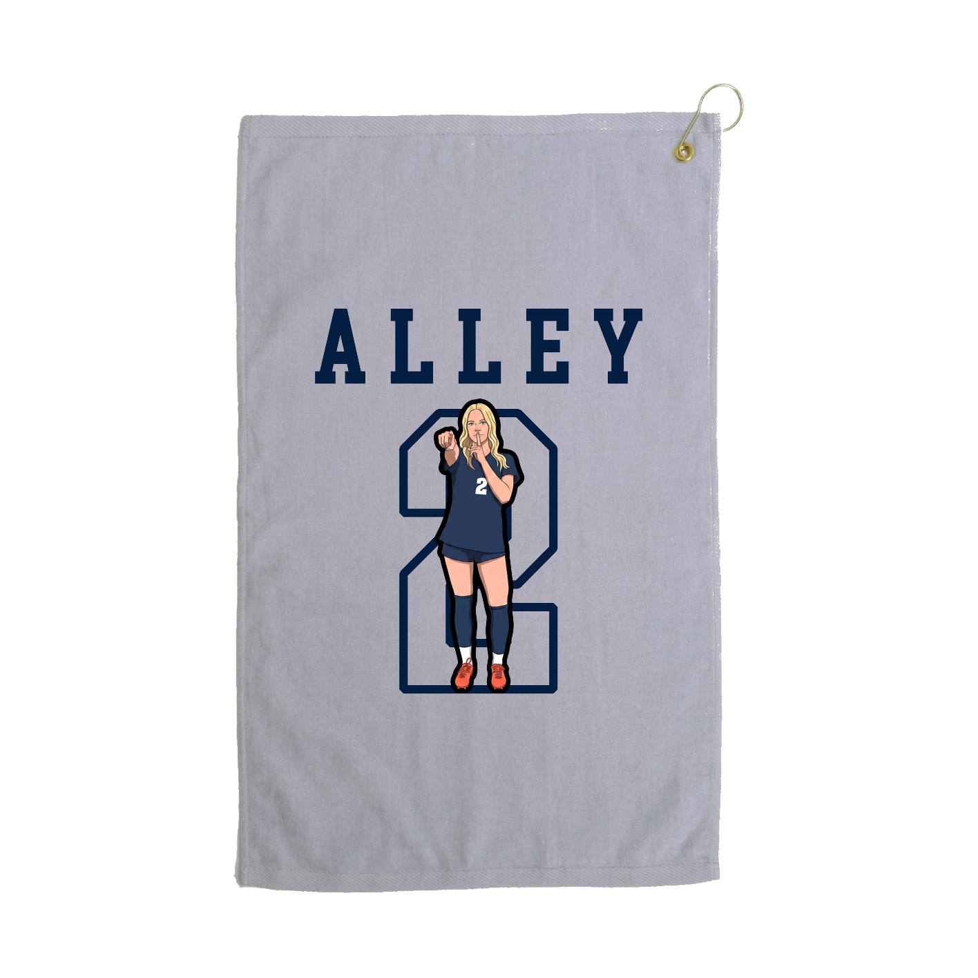 Golf Towel — Shirsey in Grey