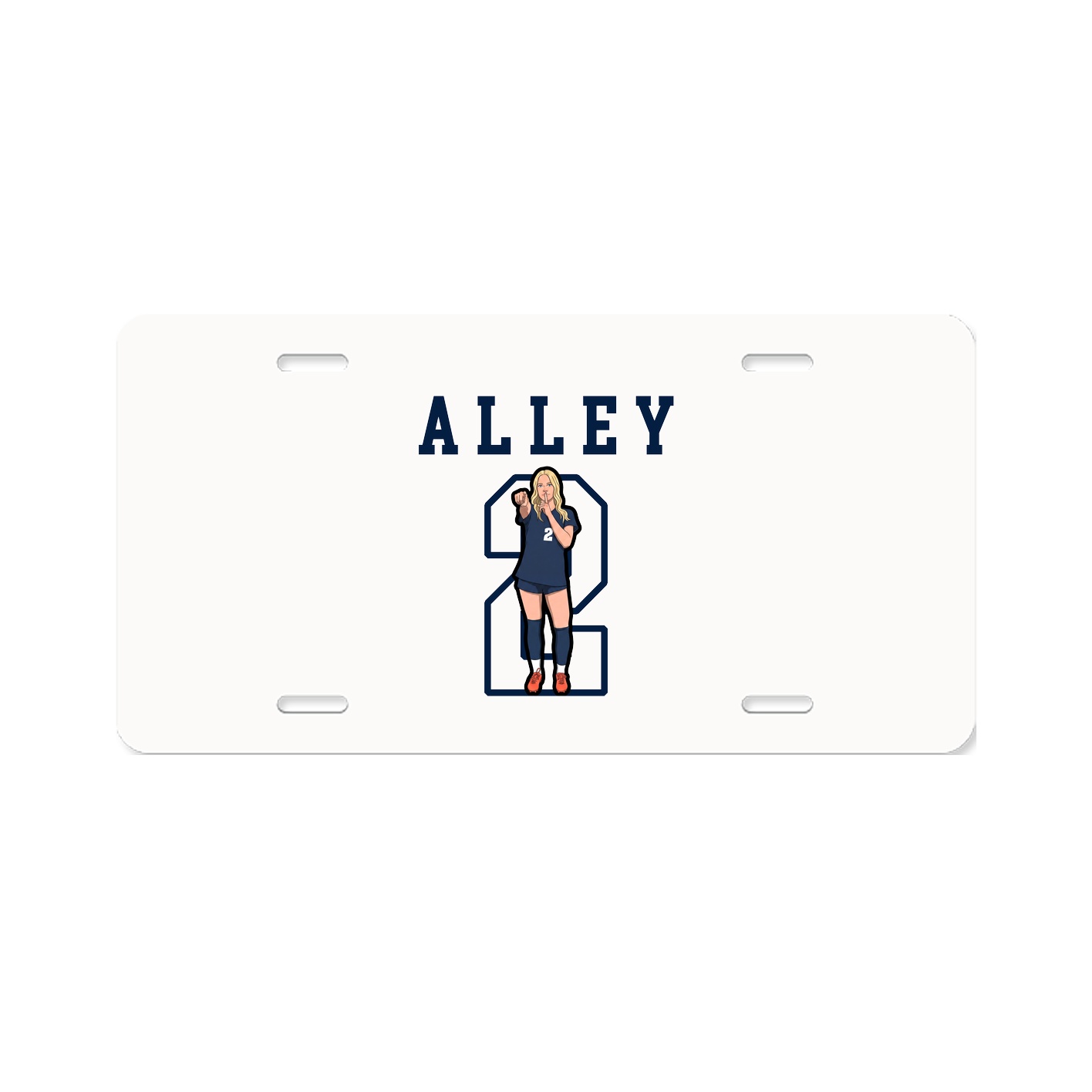 License Plate — Shirsey in Classic