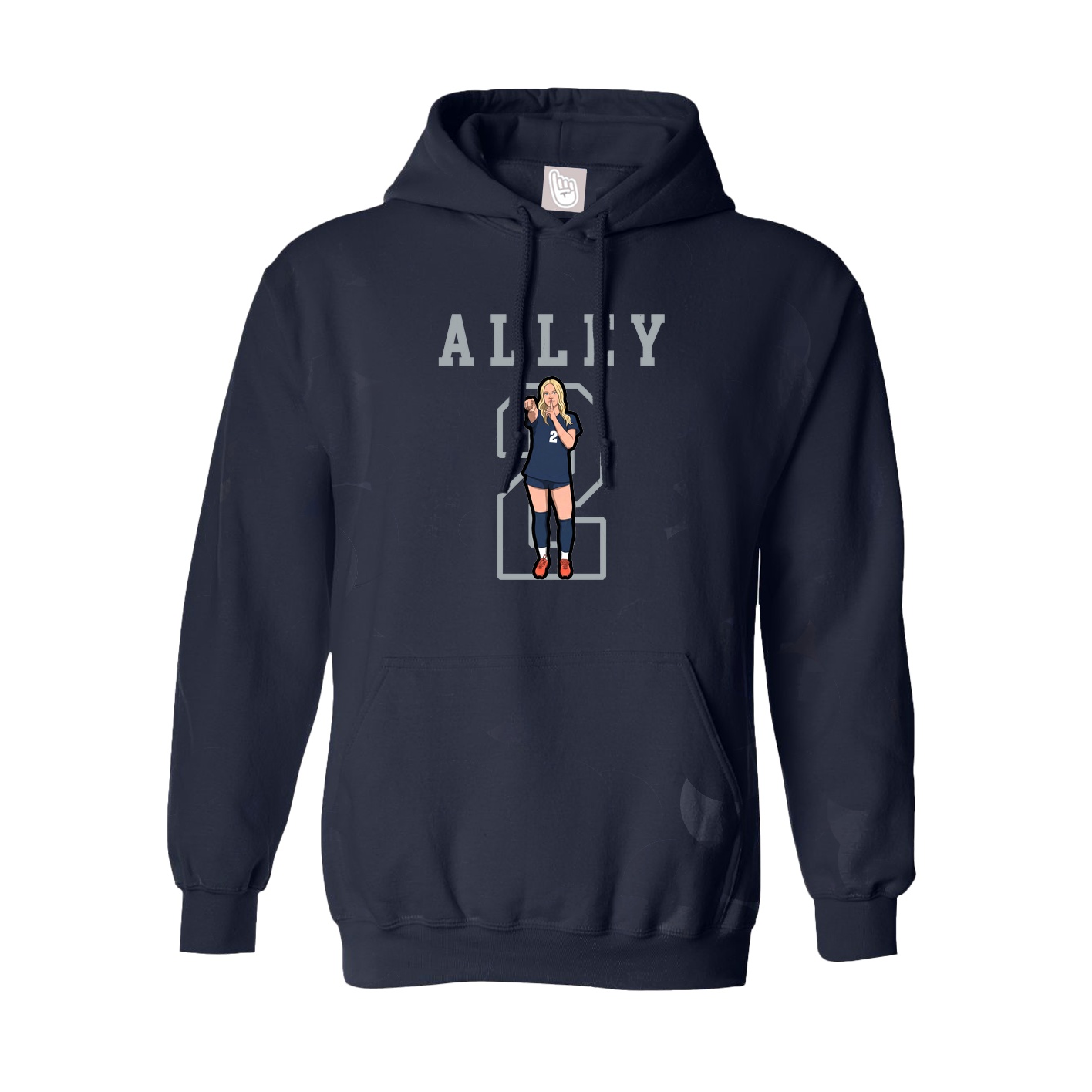 Youth Hoodie — Shirsey in Navy