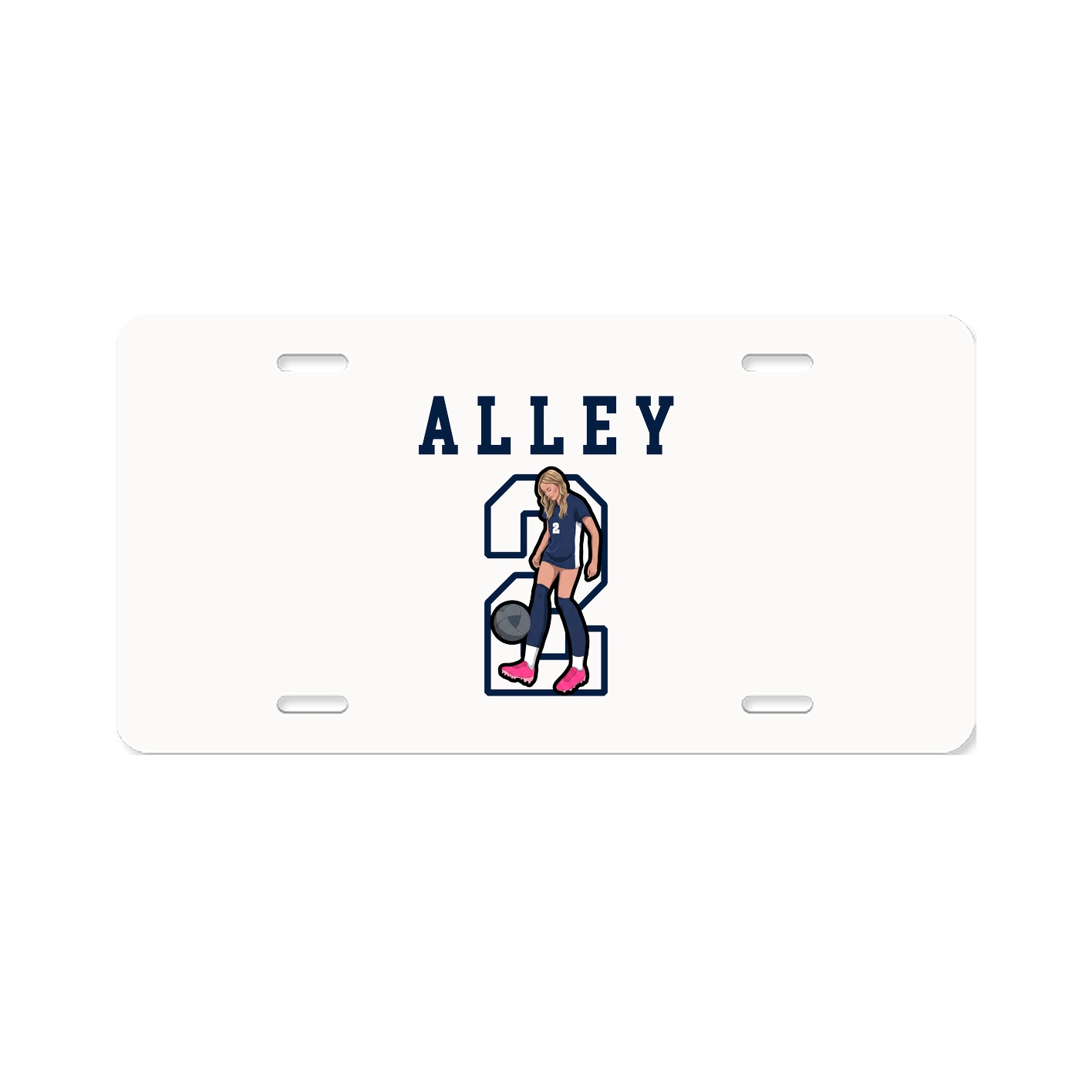 License Plate — Shirsey in Classic