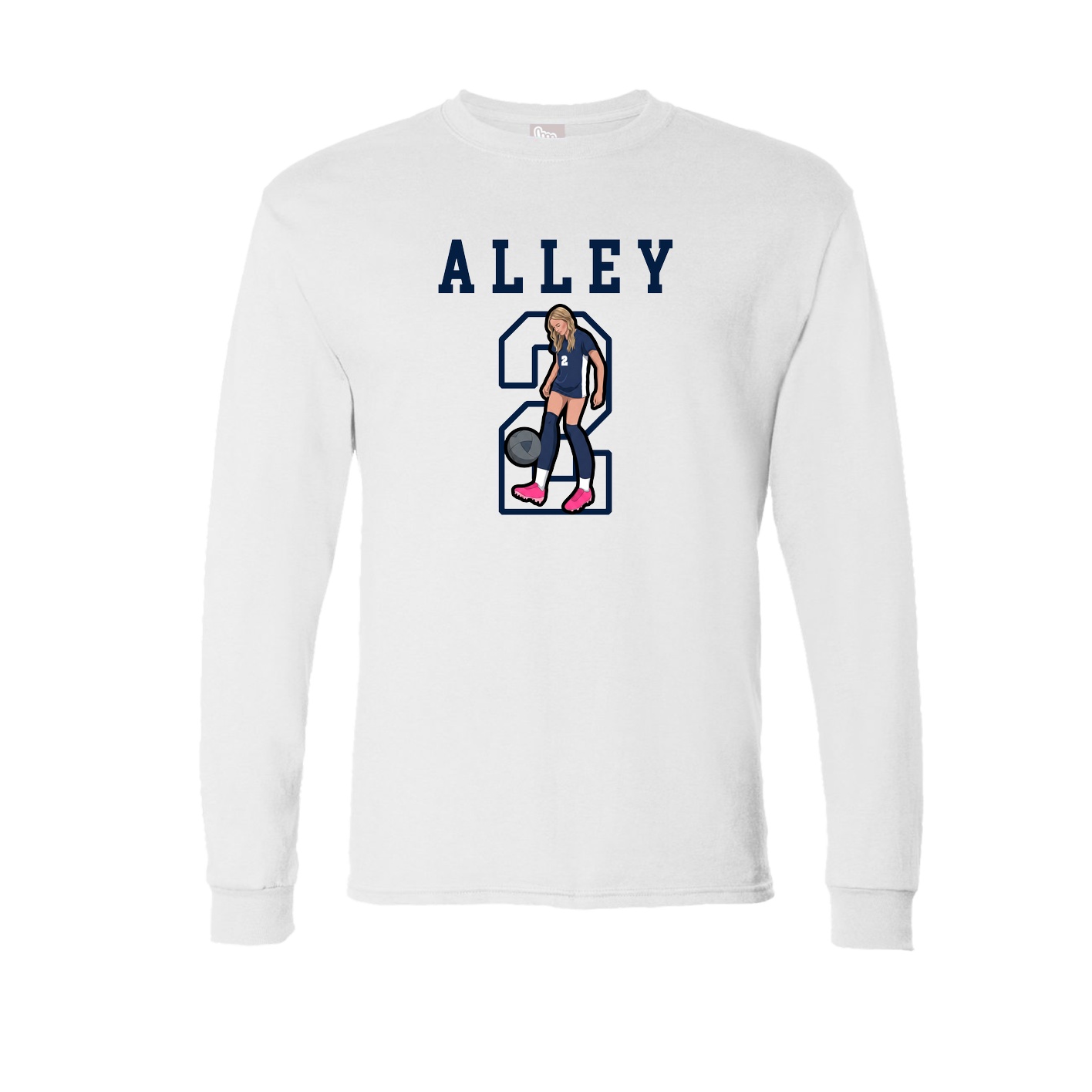 Long Sleeve Tee — Shirsey in White