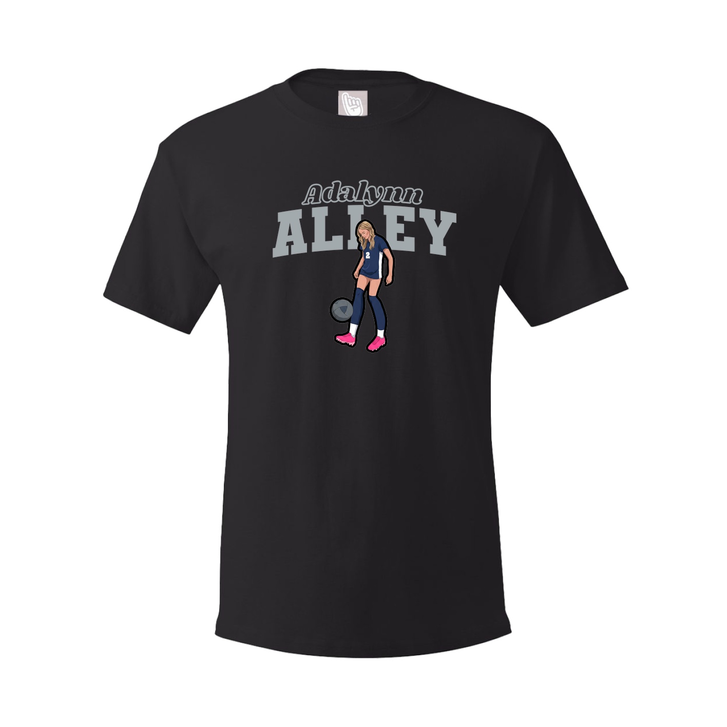 Tee — Name Arch in Black