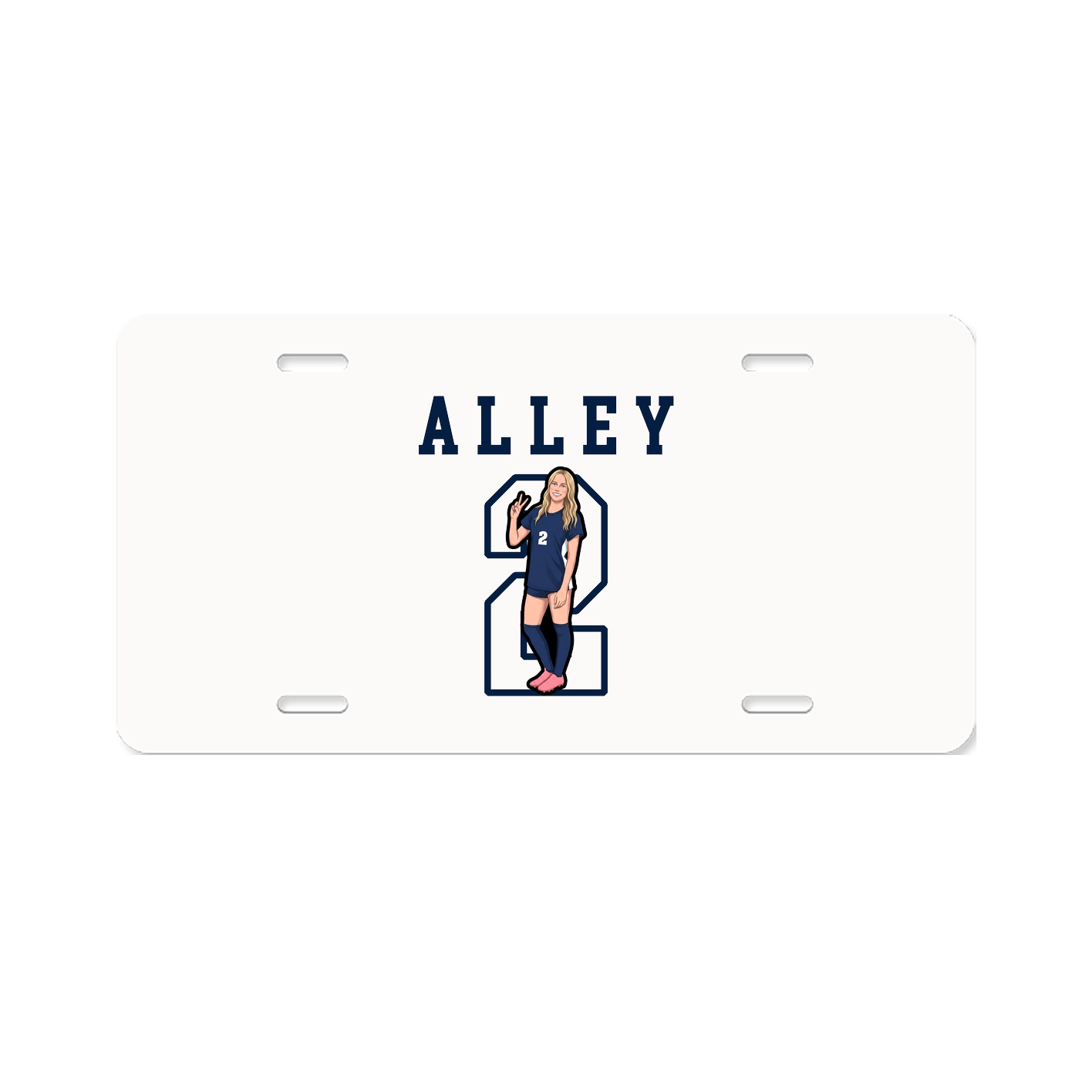 License Plate — Shirsey in Classic
