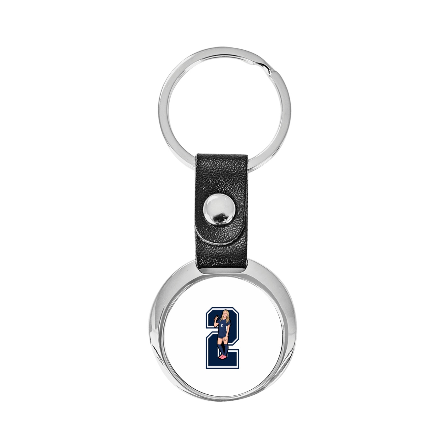 Key Chain — Number in Classic