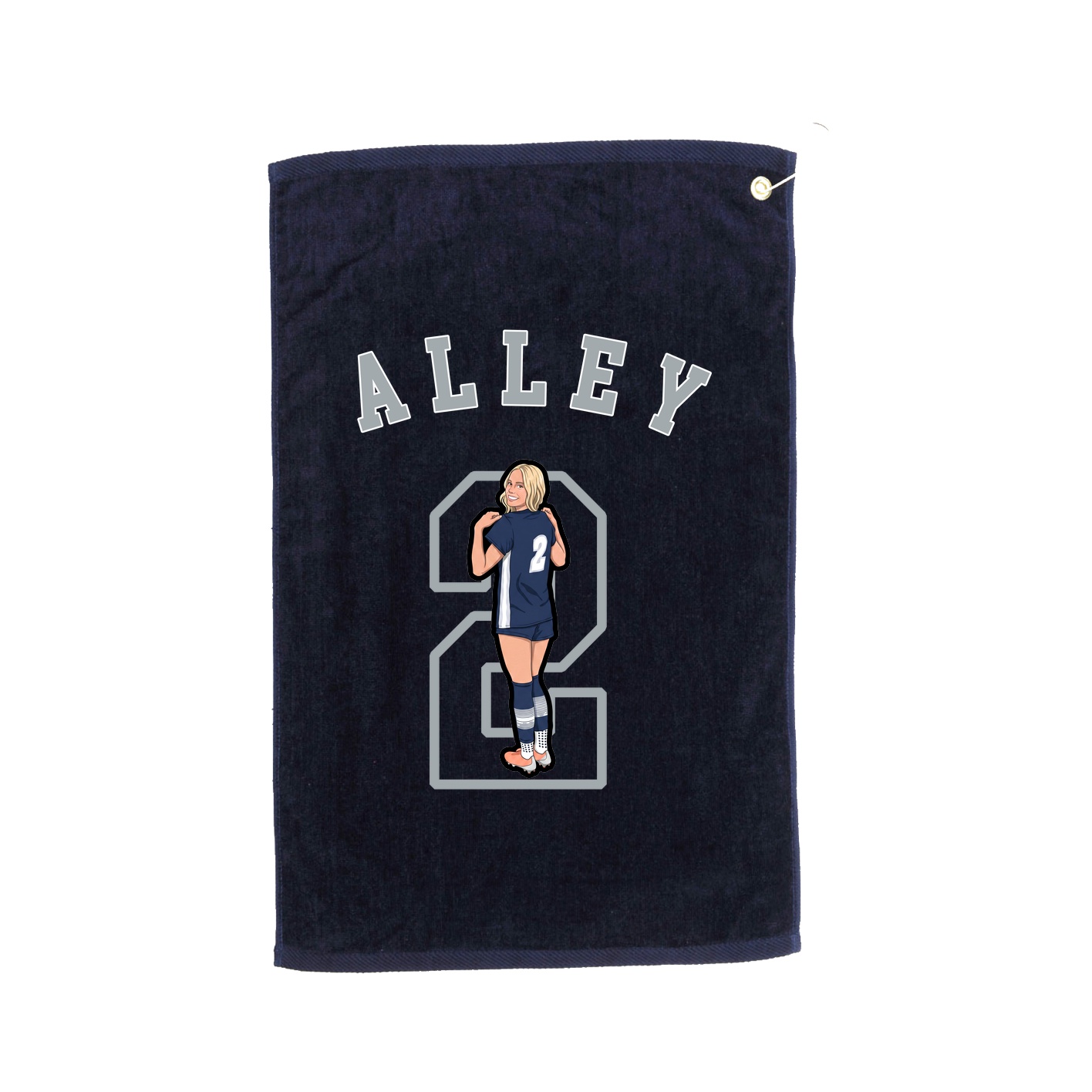 Golf Towel — Shirsey Arch in Navy