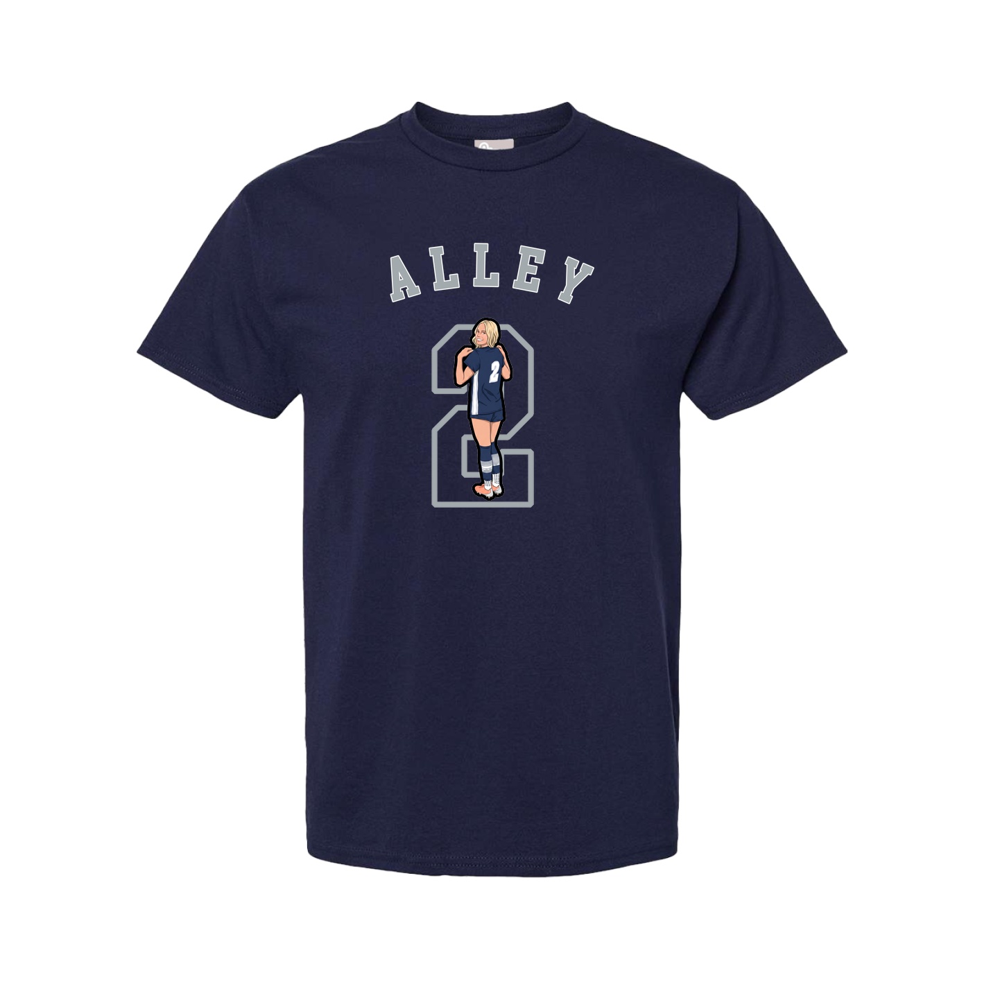 Tee — Shirsey Arch in Navy