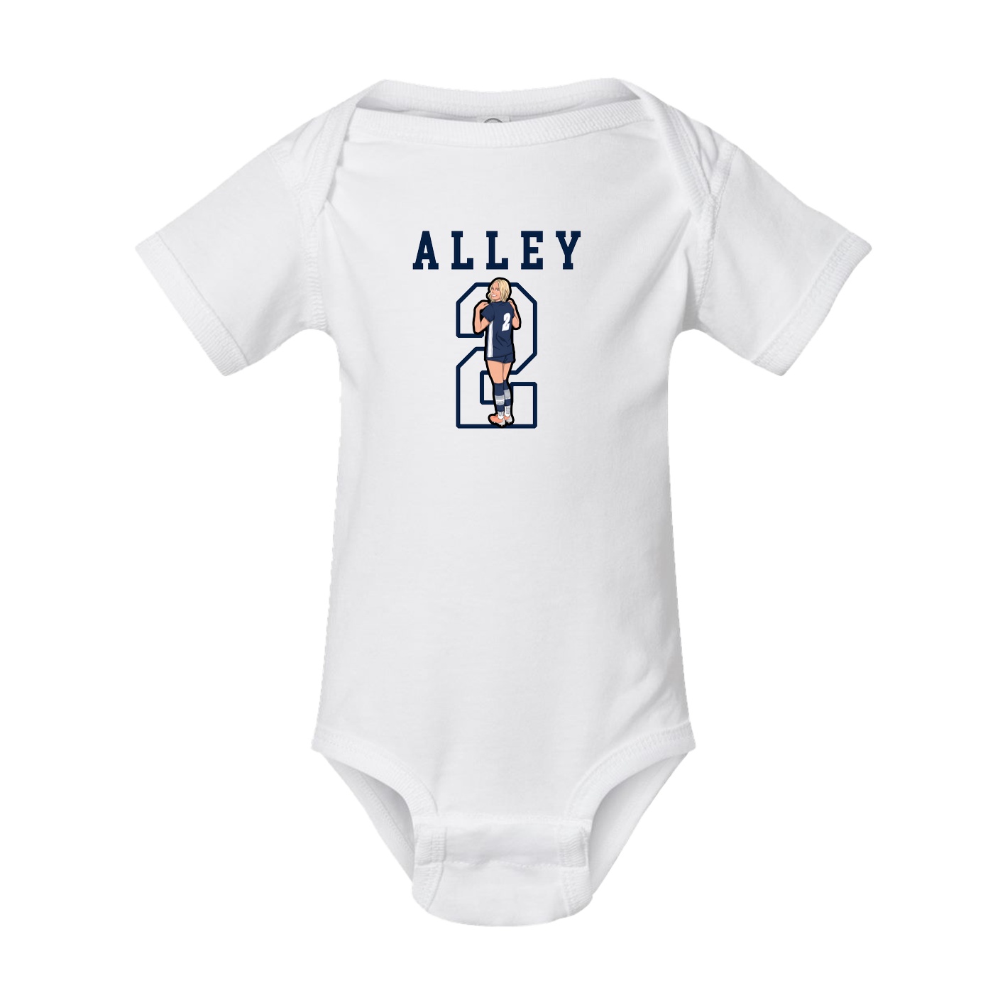 Baby Onesie — Shirsey in White