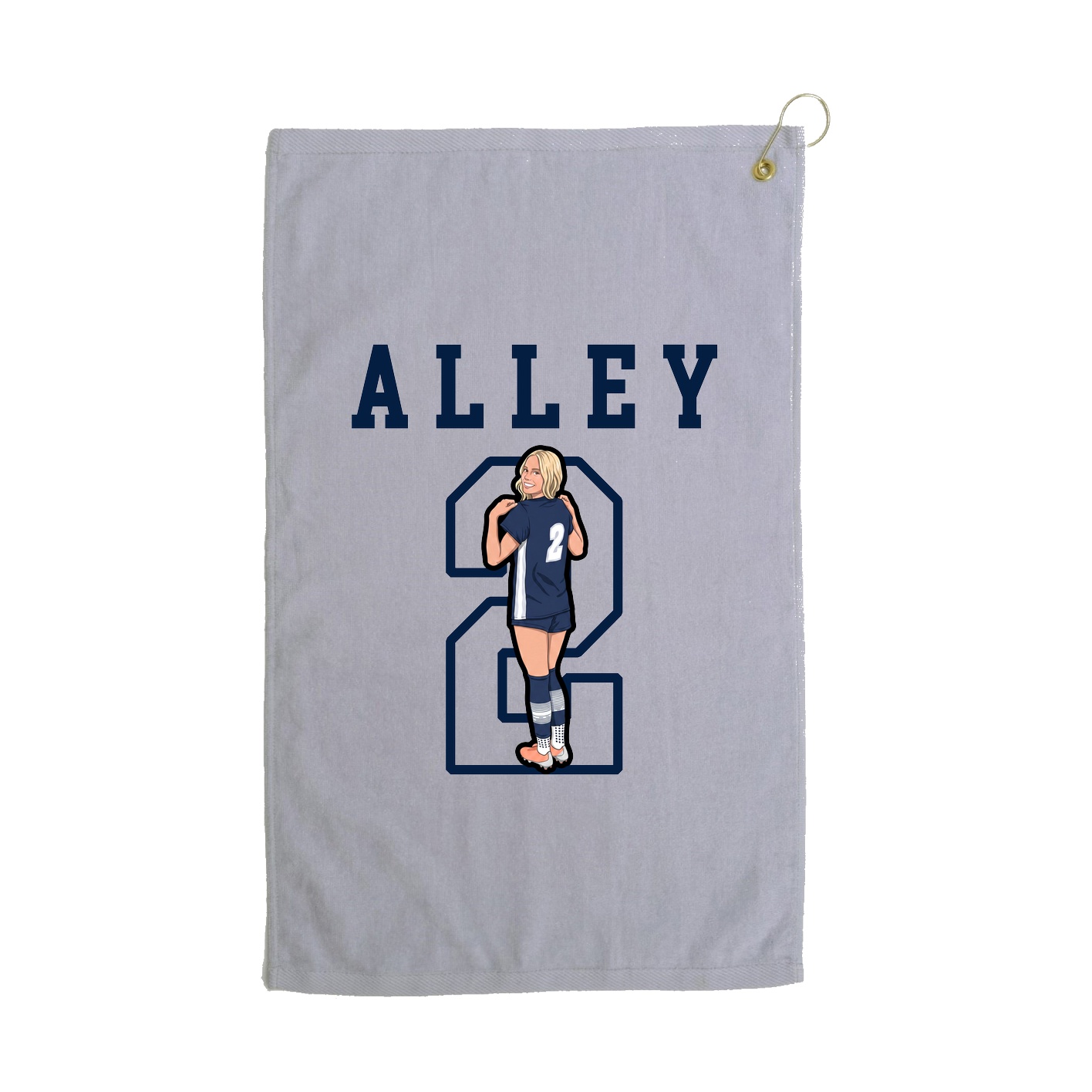 Golf Towel — Shirsey in Grey