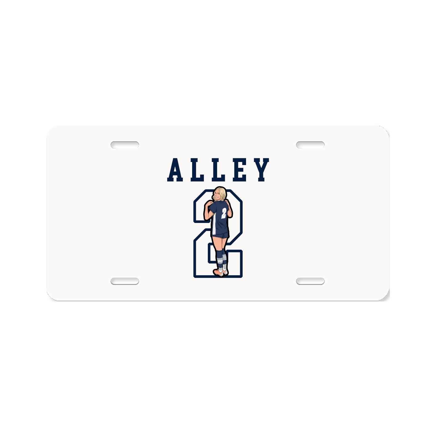 License Plate — Shirsey in Classic