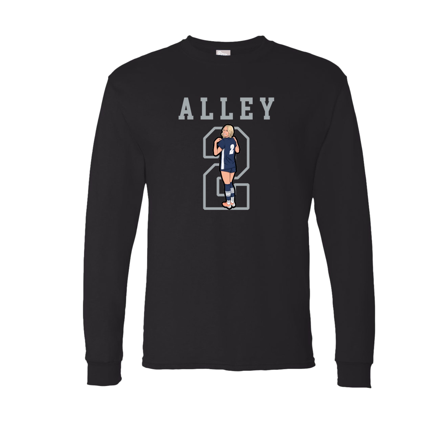 Long Sleeve Tee — Shirsey in Black