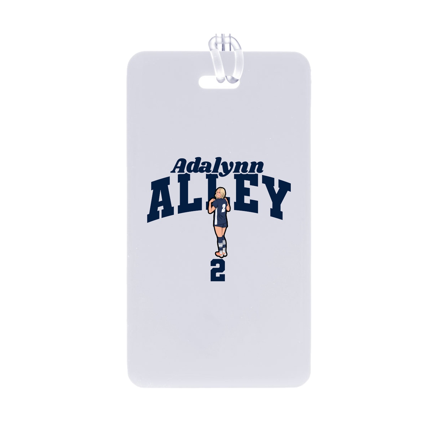 Bag Tag — Signature Arch in Classic
