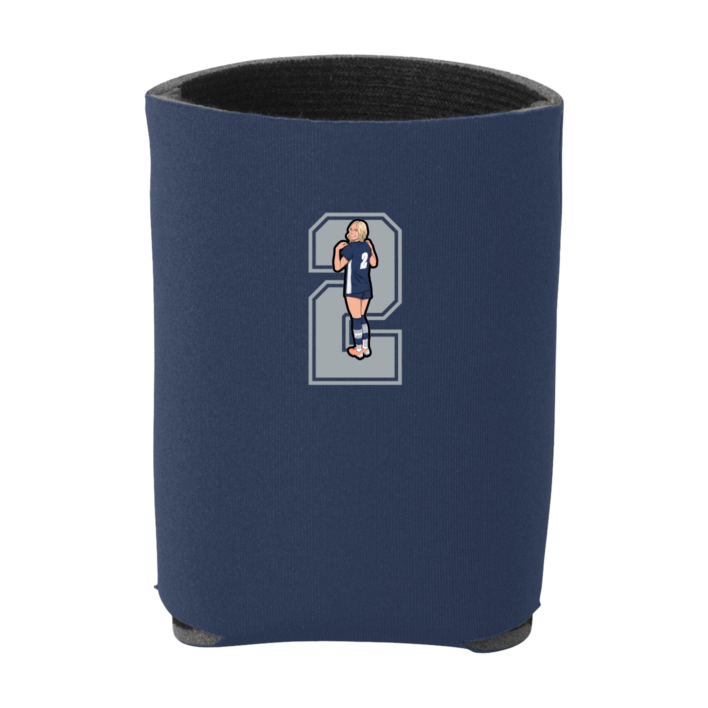 Can Holder — Number in Navy