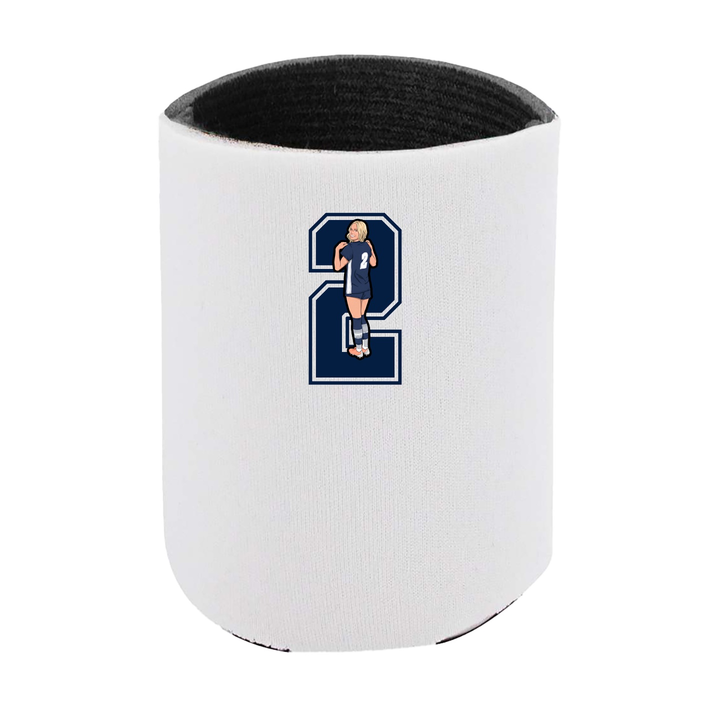 Can Holder — Number in White
