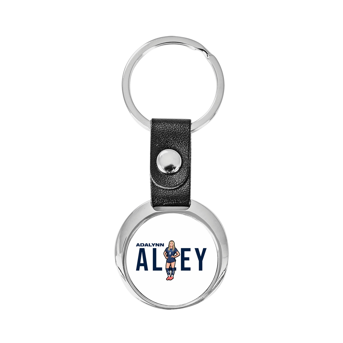 Key Chain — Player Name in Classic