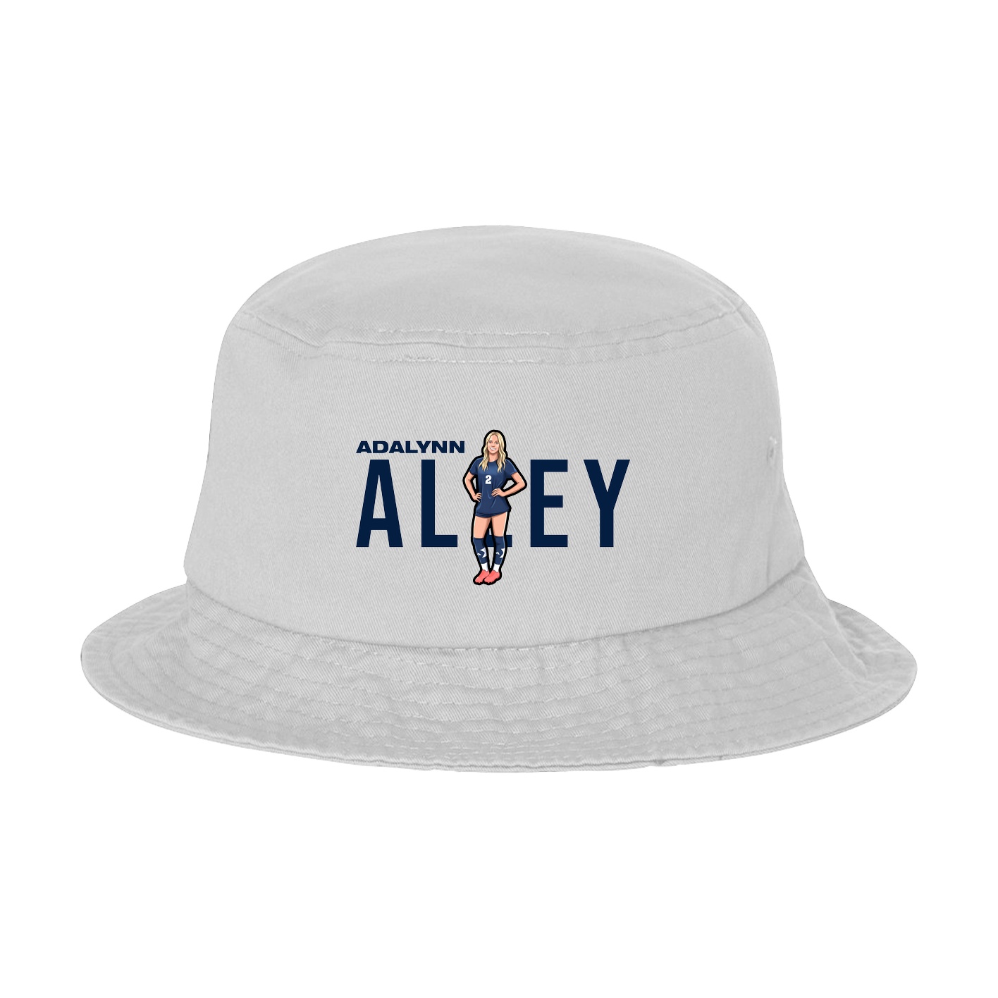 Bucket Cap — Player Name in White