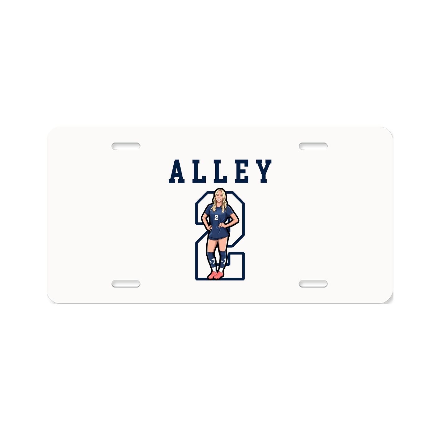 License Plate — Shirsey in Classic