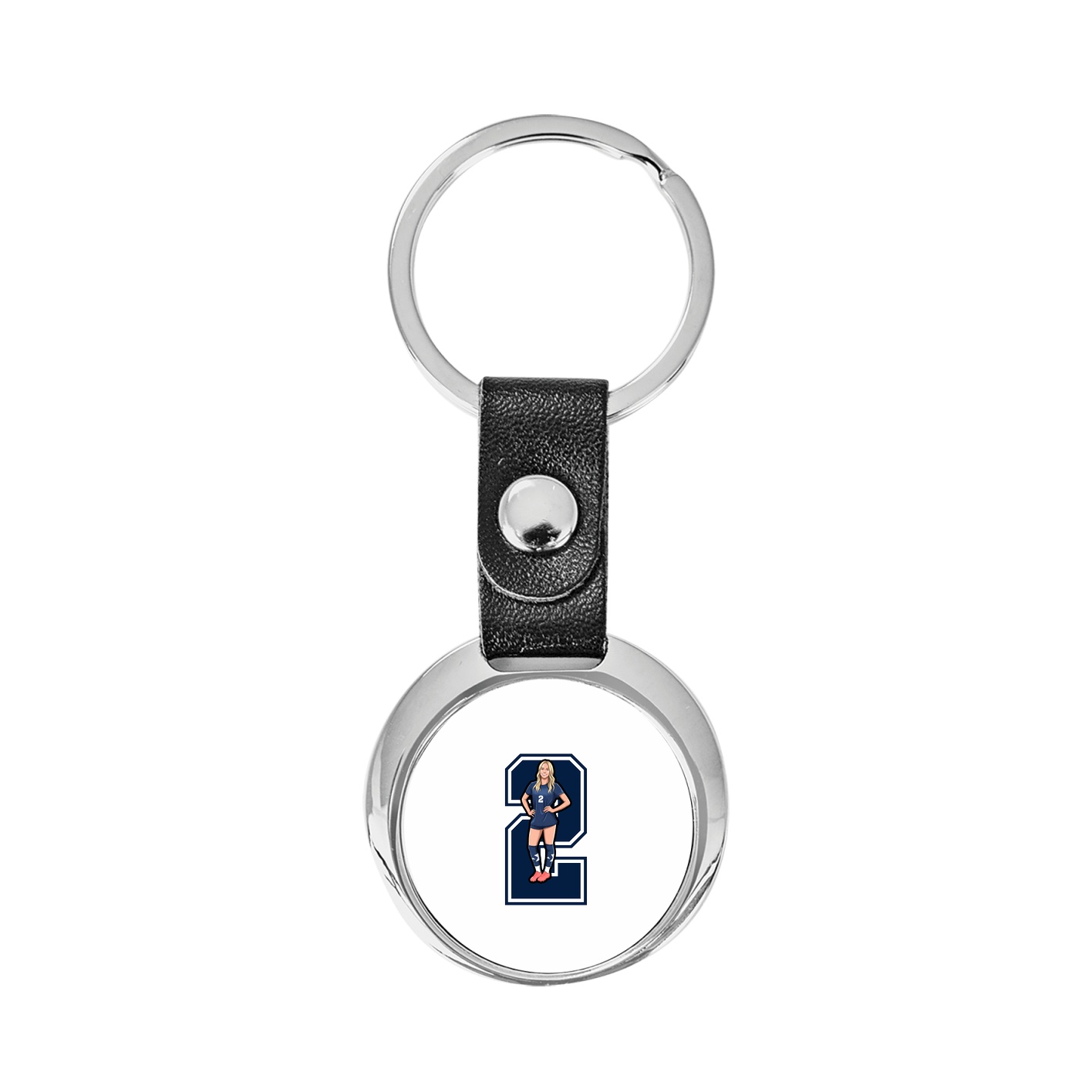 Key Chain — Number in Classic