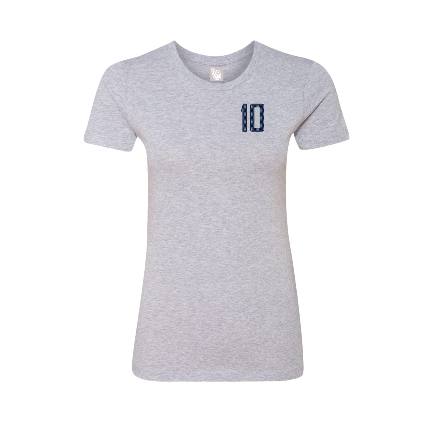 Womens Tee — Front Shirsy in Grey