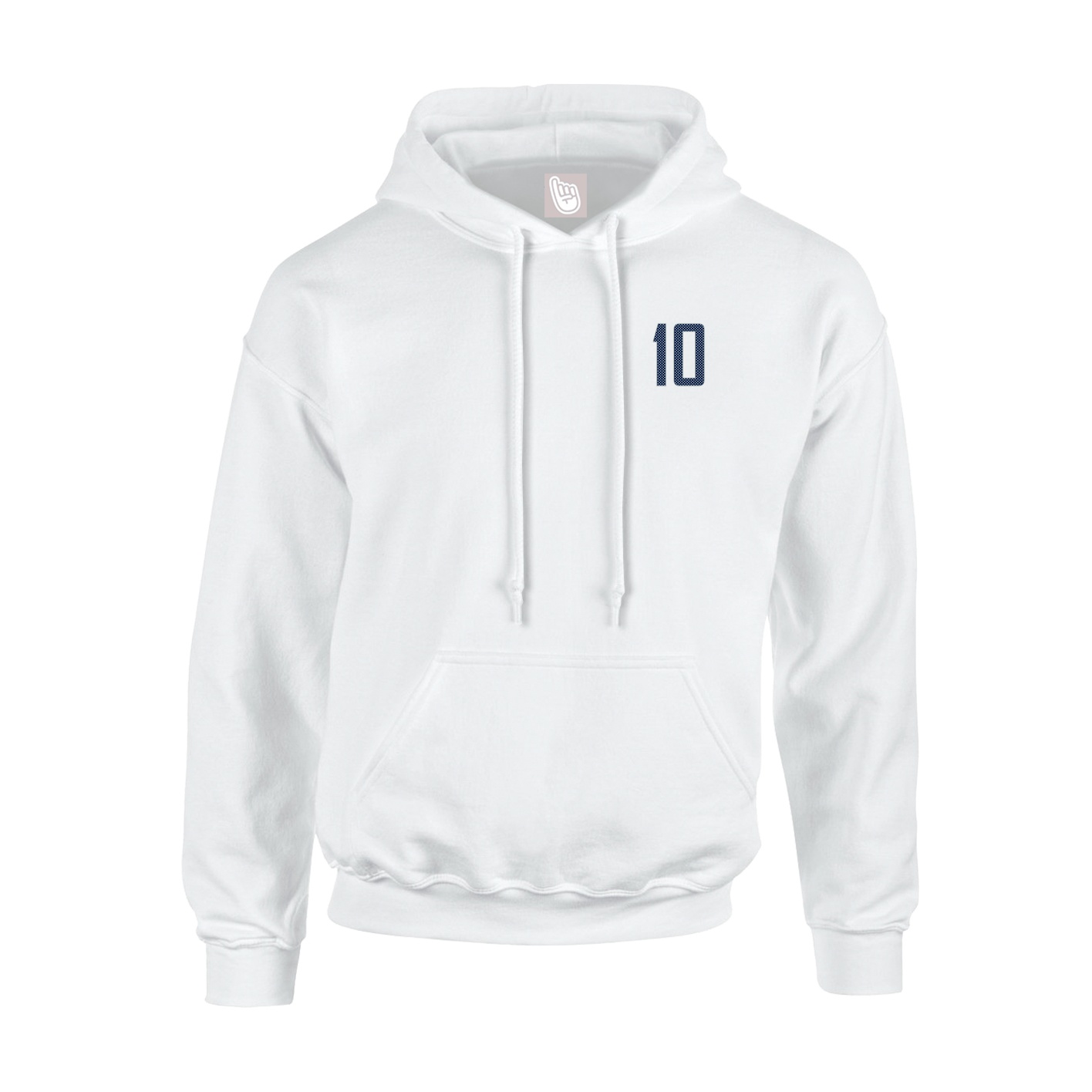 Youth Hoodie — Front Shirsy in White