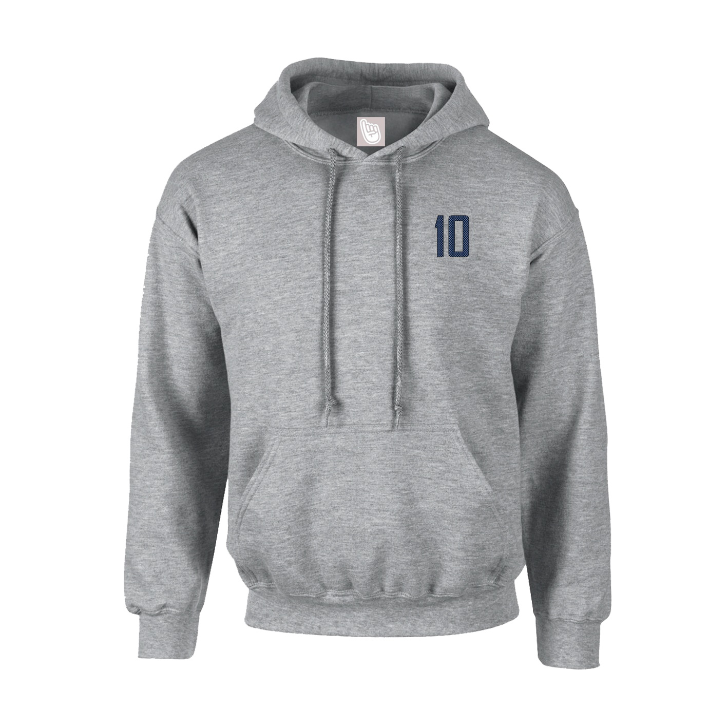 Youth Hoodie — Front Shirsy in Grey