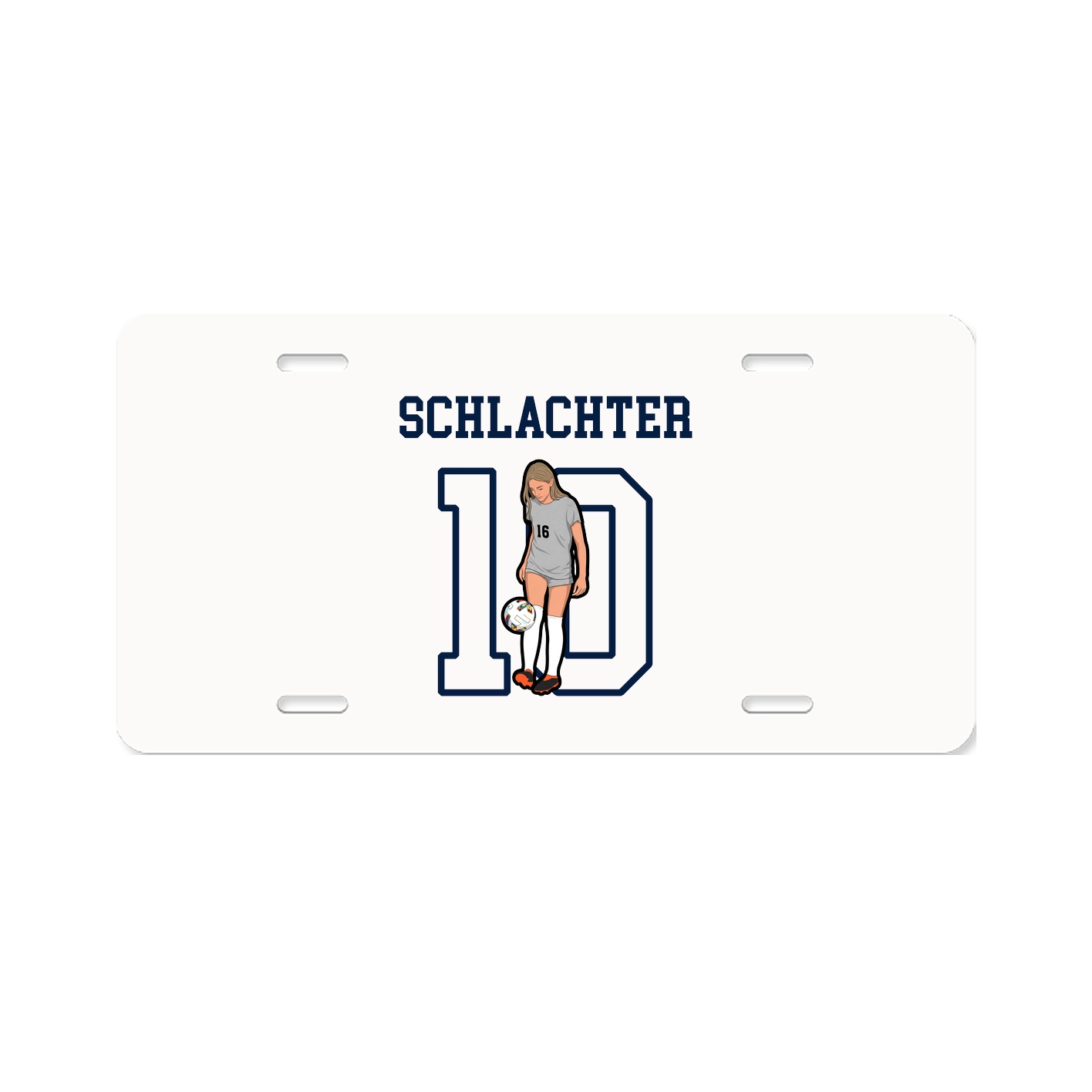 License Plate — Shirsey in Classic