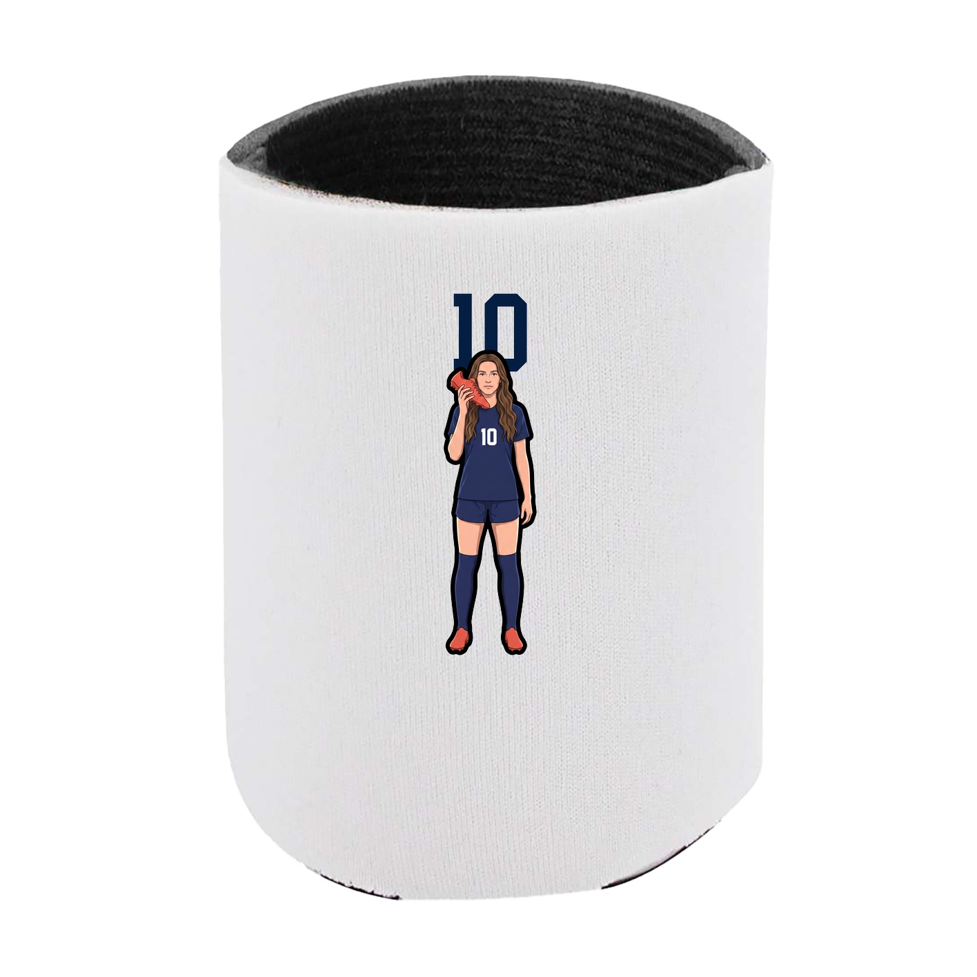 Can Holder — Number Top in White