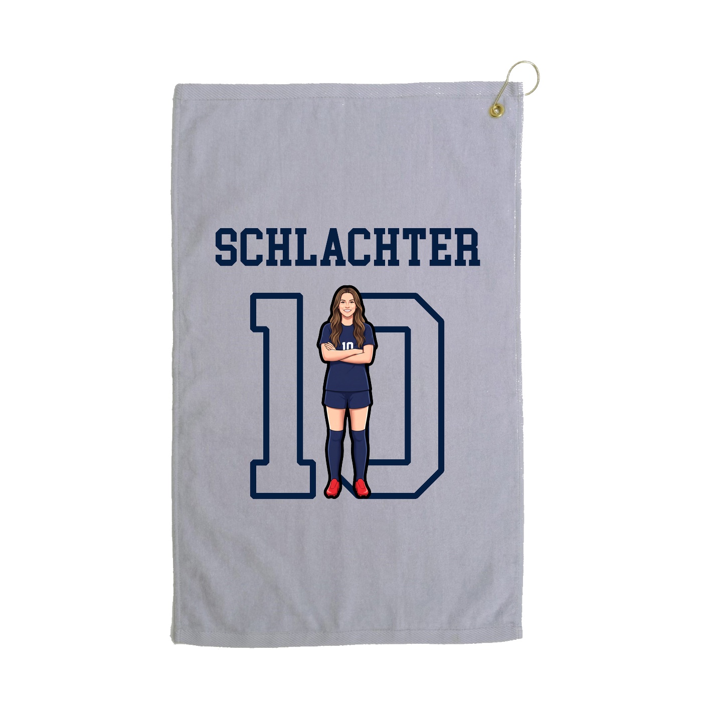 Golf Towel — Shirsey in Grey